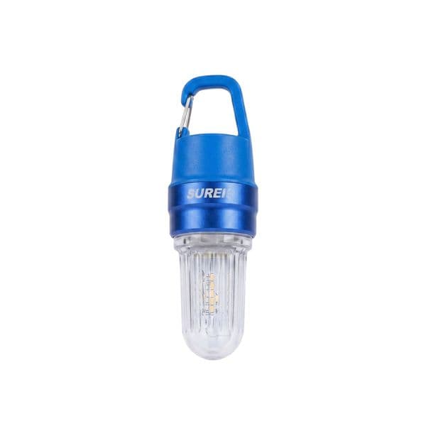 LED-lanterne SUNREE Riverlight-S, 100 lm / Oppladbar , Blå