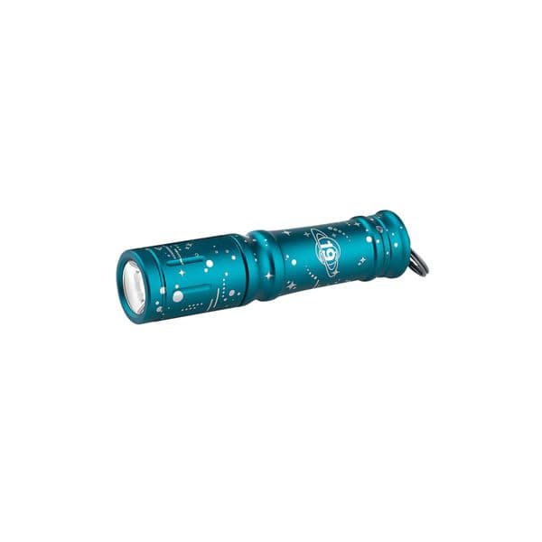 Nøkkelringlykt OLIGHT i3E  - 90 lm / 60 mm / 1 x AAA, Blå (inkl. batteri)