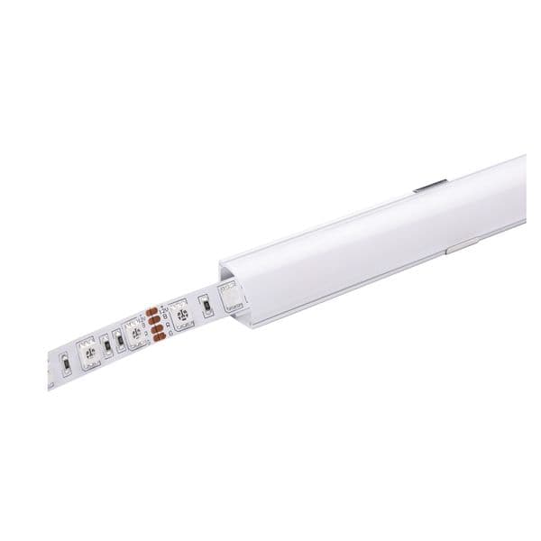Aluminumprofil for LED-striper AGGE Corner, 1 stk (100 cm)