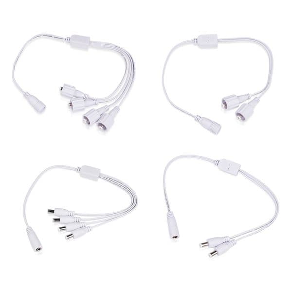 Forgreningskabel til LED-stripe AGGE, IP20/IP65, 2-grenet til tørre rom (IP20)