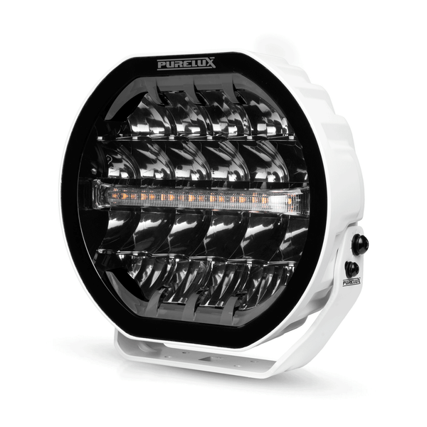Ekstralys PURELUX Ranger 9 Hvit - Rund / 23 cm / 160W, 1 stk