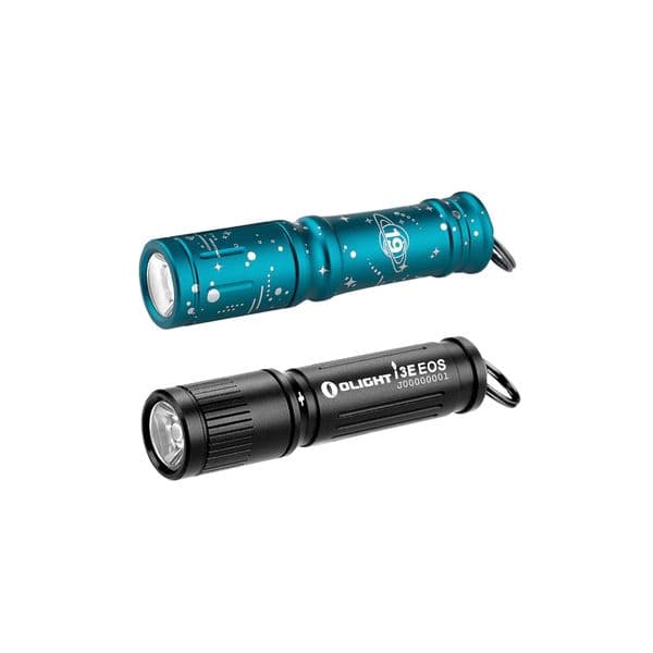 Nøkkelringlykt OLIGHT i3E  - 90 lm / 60 mm / 1 x AAA, Svart (inkl. batteri)