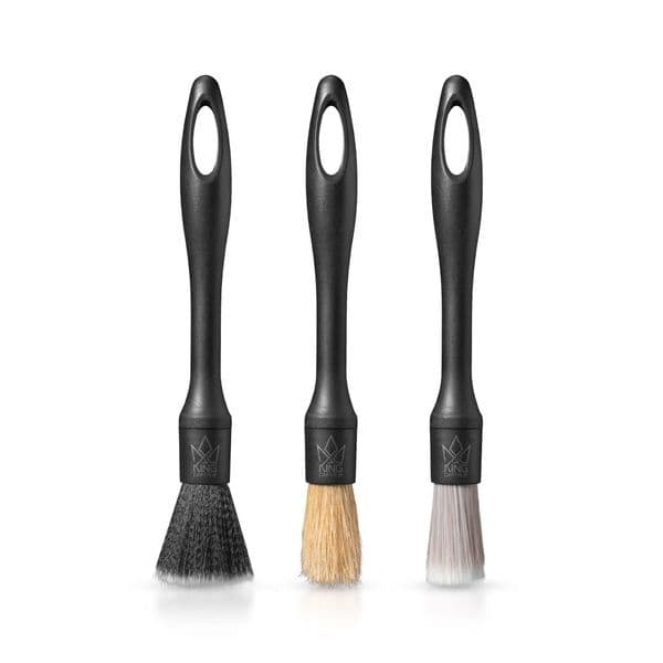 Rengjøringsbørste sett KING CARTHUR Deluxe Brush Kit