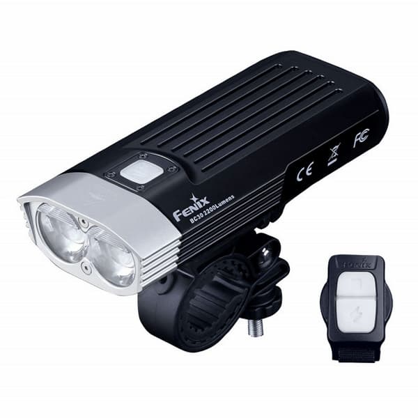 Sykkellykt FENIX BC30 V2 - 2200 lm / Oppladbar, Kun lykt
