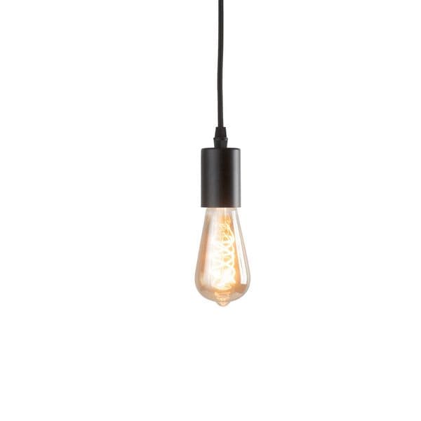 Pendellampe AIRAM Leon, E27, Svart