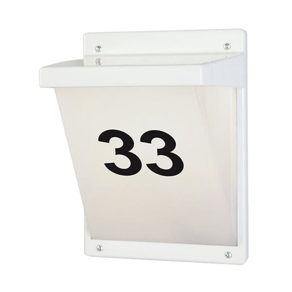 Vegglampe AIRAM Vino, E27, Hvit