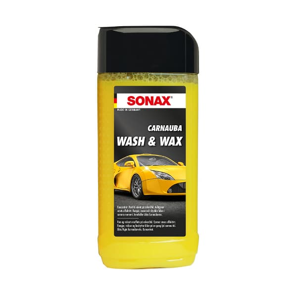 Bilshampo SONAX Carnauba Wash & Wax - Voksshampo, 500 ml