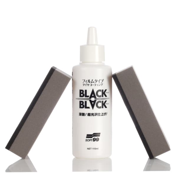 Dekkforsegling SOFT99 Black Black Hard Coat for Tire, 110 ml
