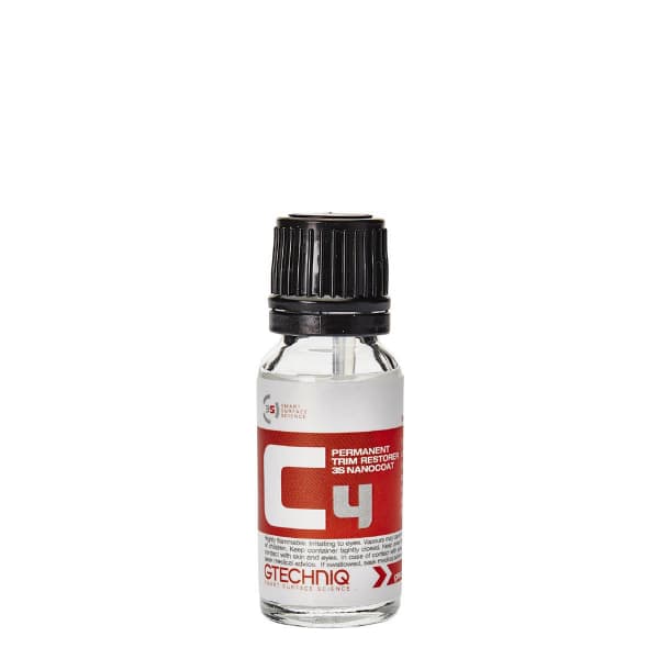 Plastfornyer GTECHNIQ C4 Permanent Trim Restorer, 15 ml