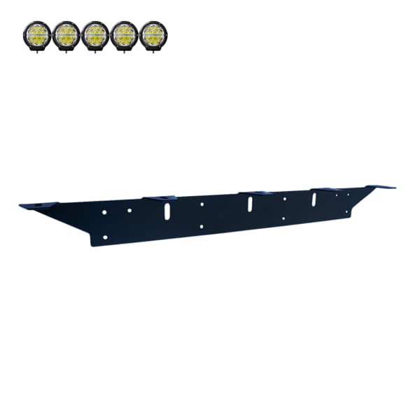 Ekstralyholder Flat, 5 stk. ekstralys (maks 225 mm)