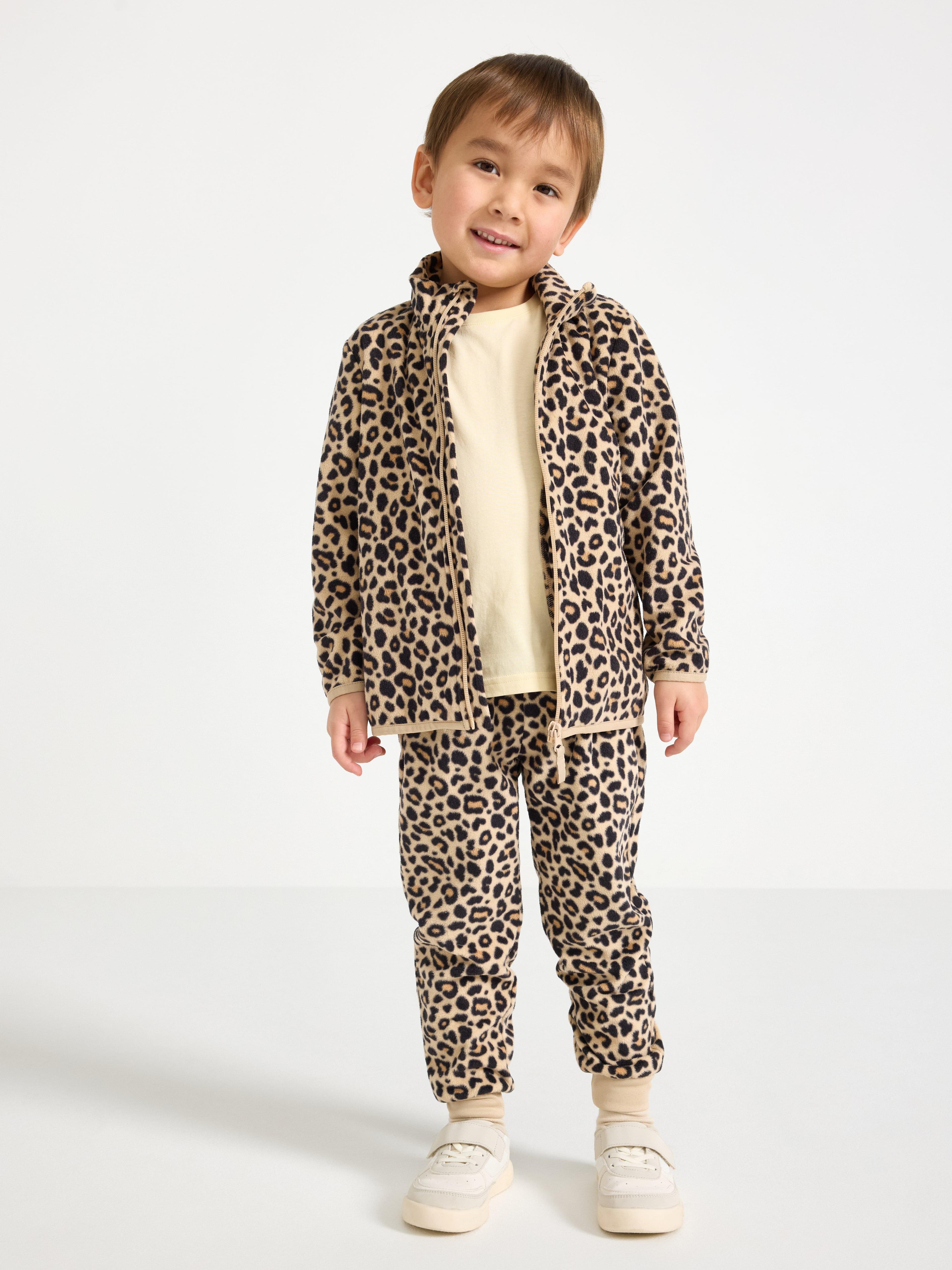 Joggers i mikrofleece