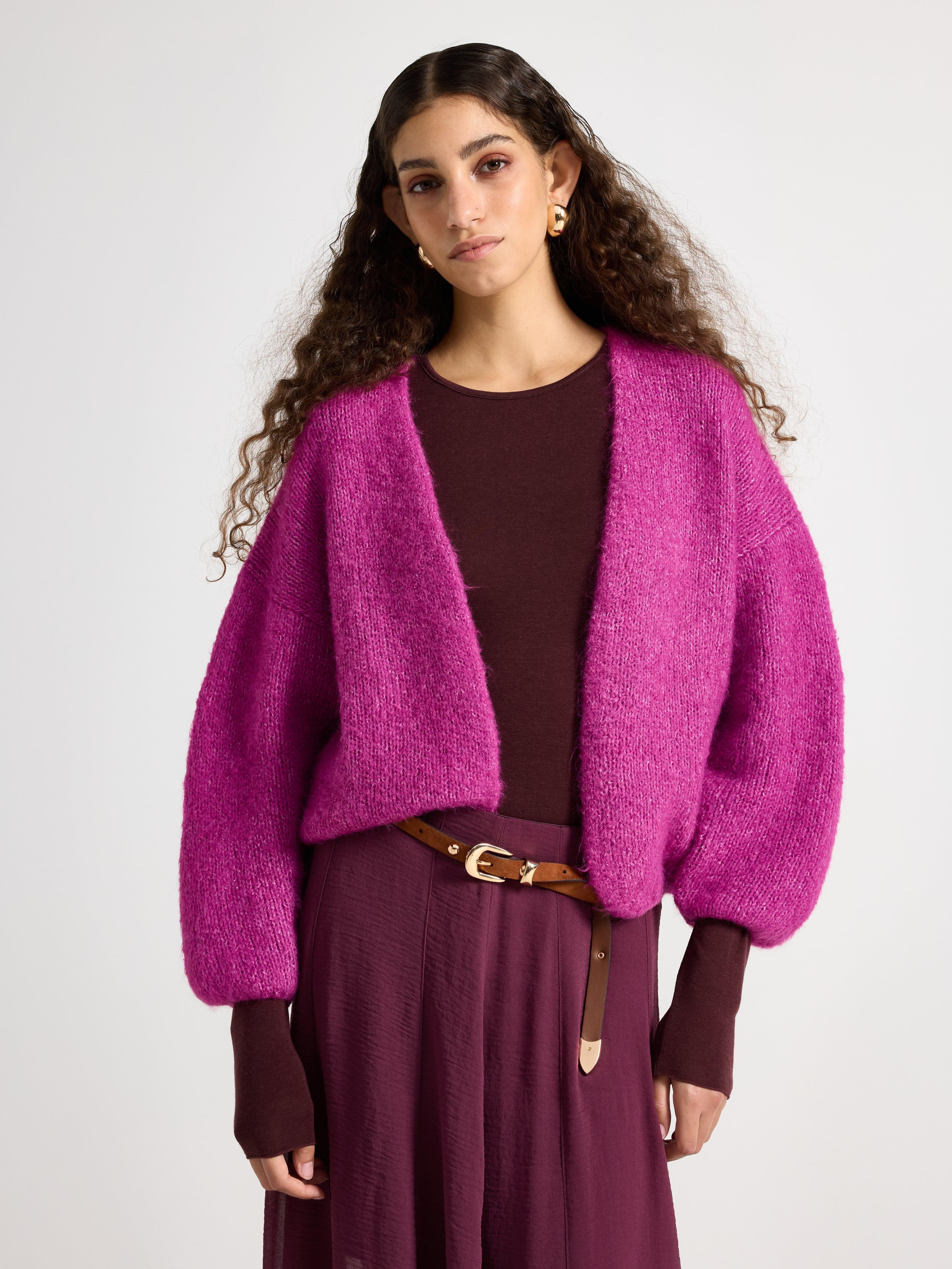 Strikket cardigan