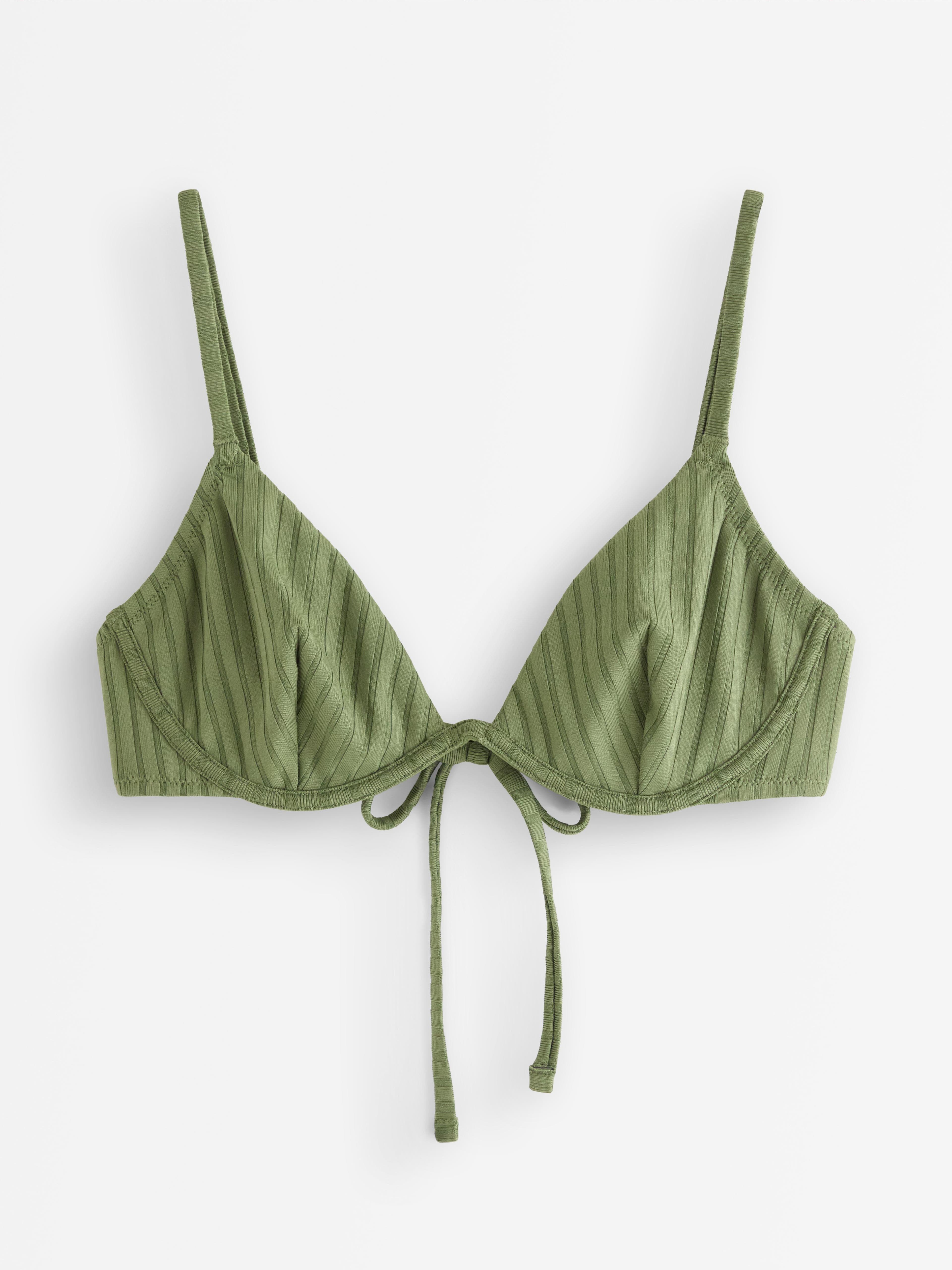 Uvattert bikini bh med spile