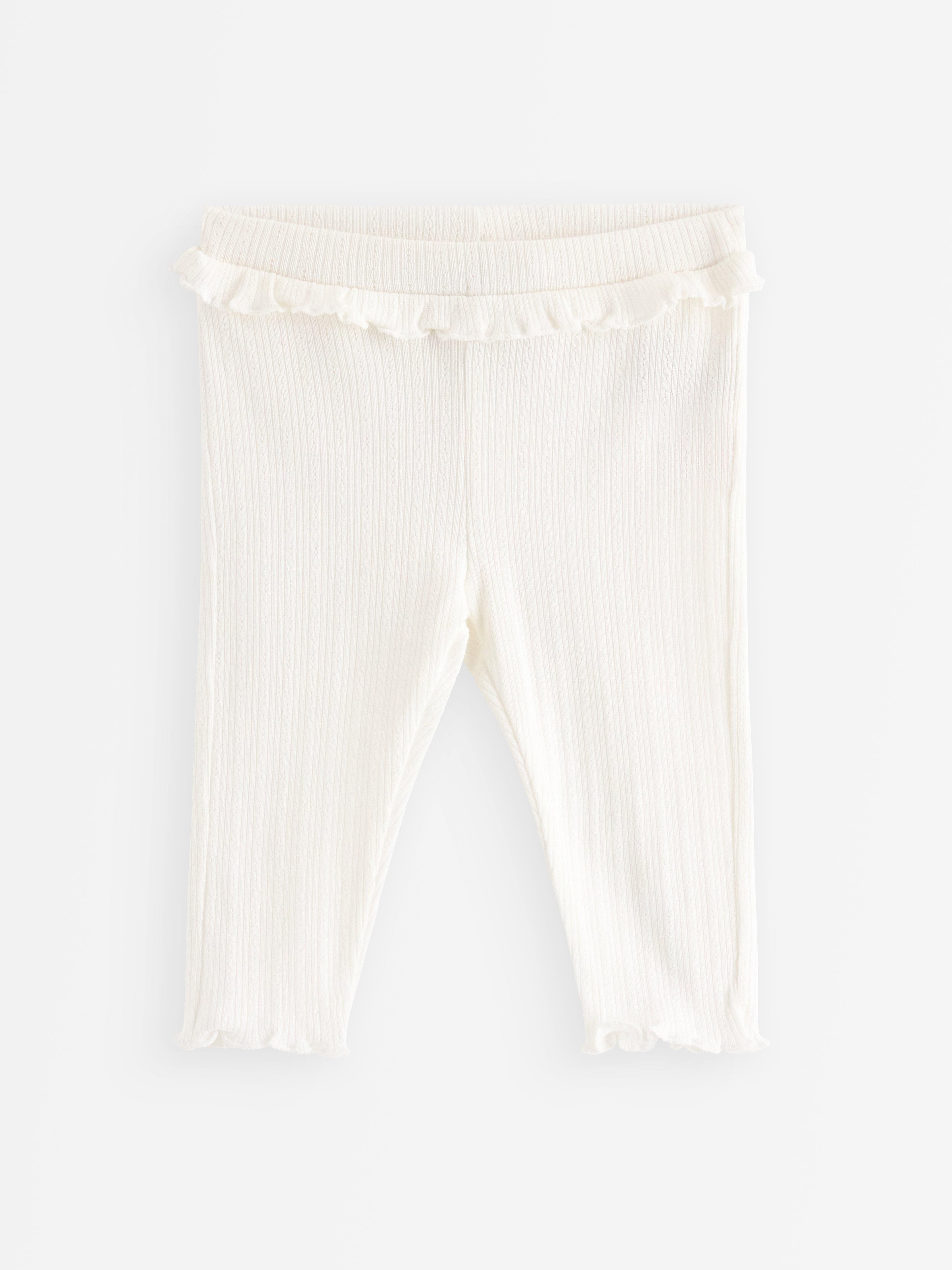 Leggings med volang