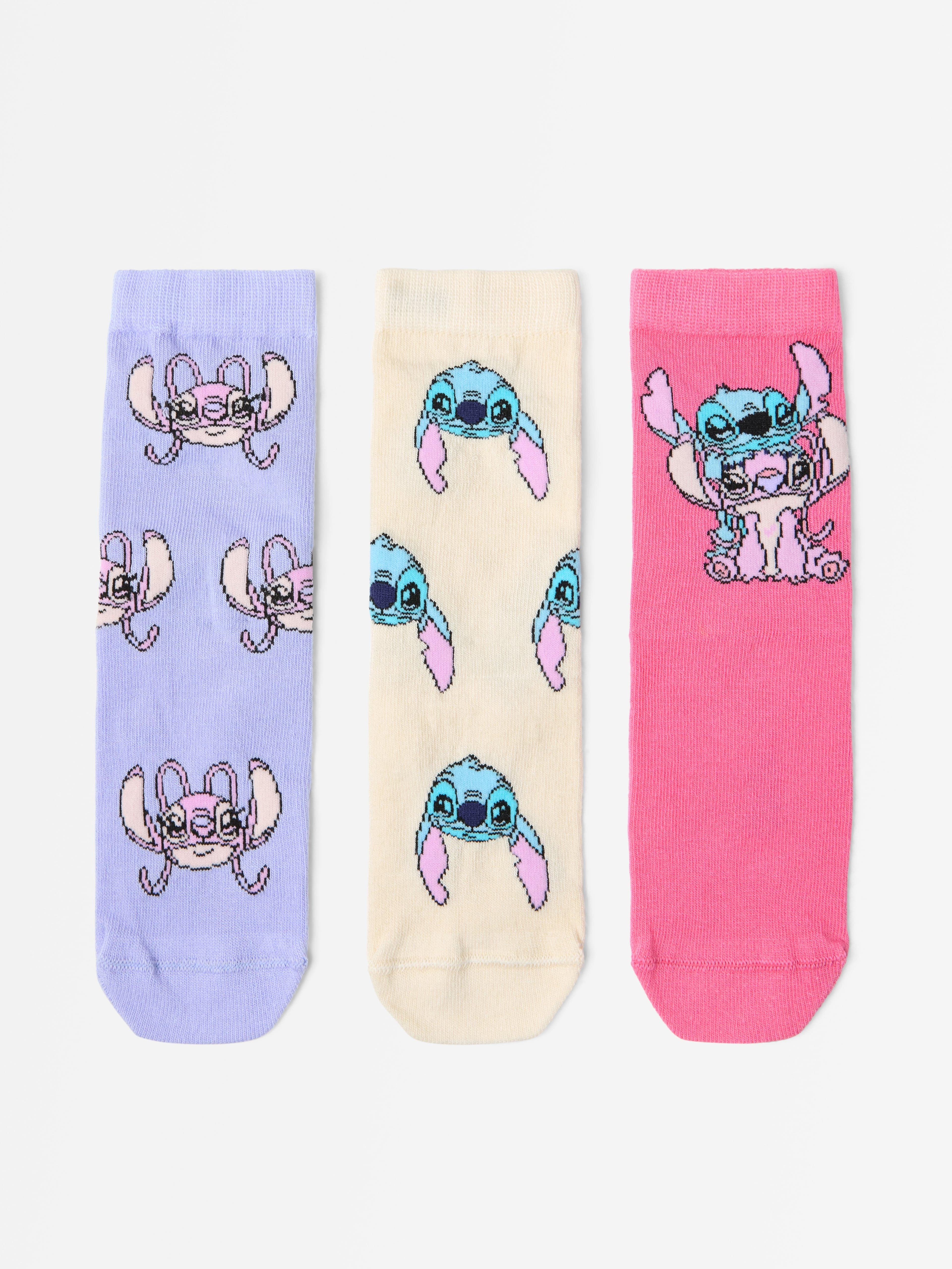 3-pakning Lilo & Stitch  sokker