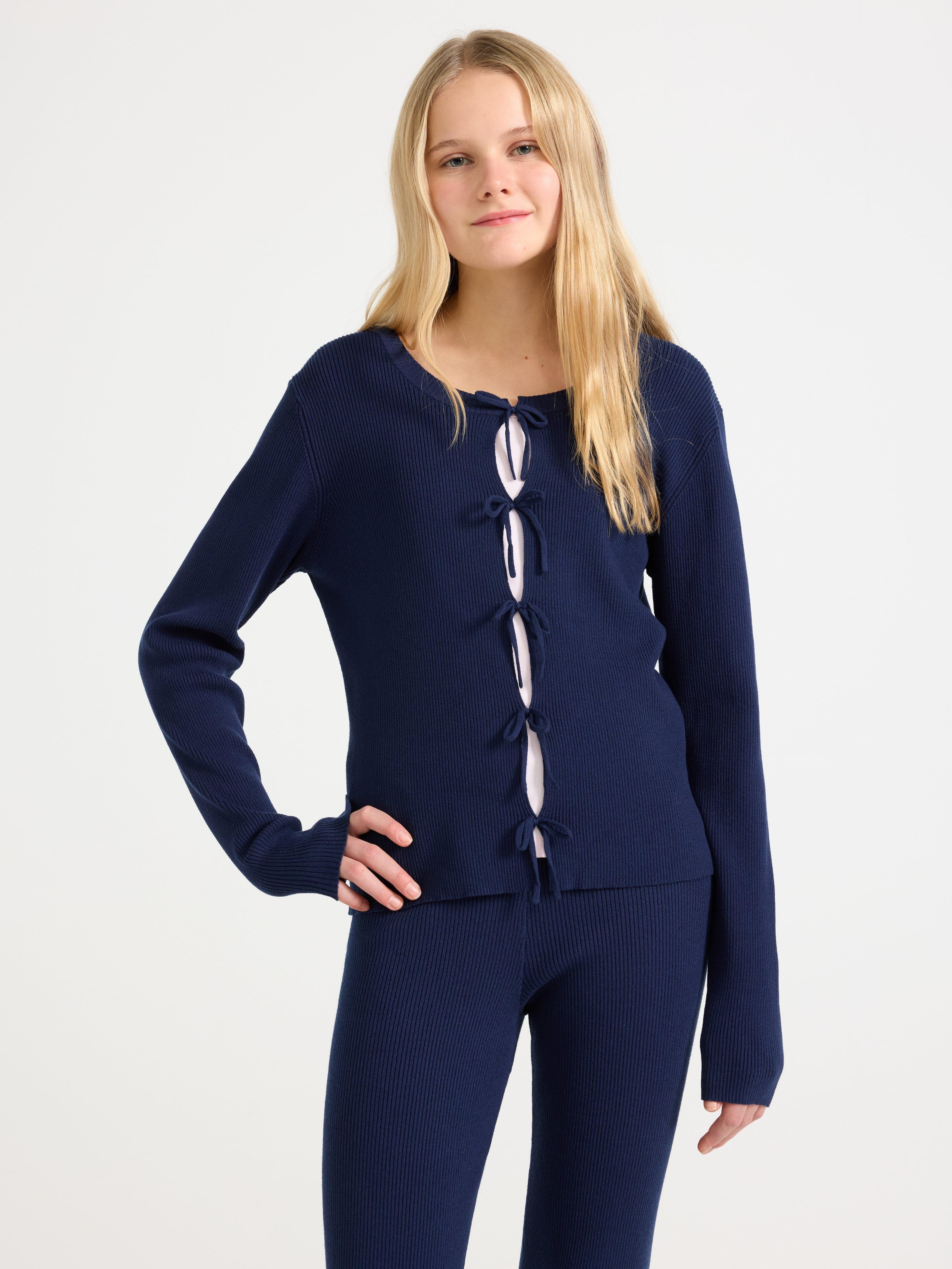 Ribbet topp