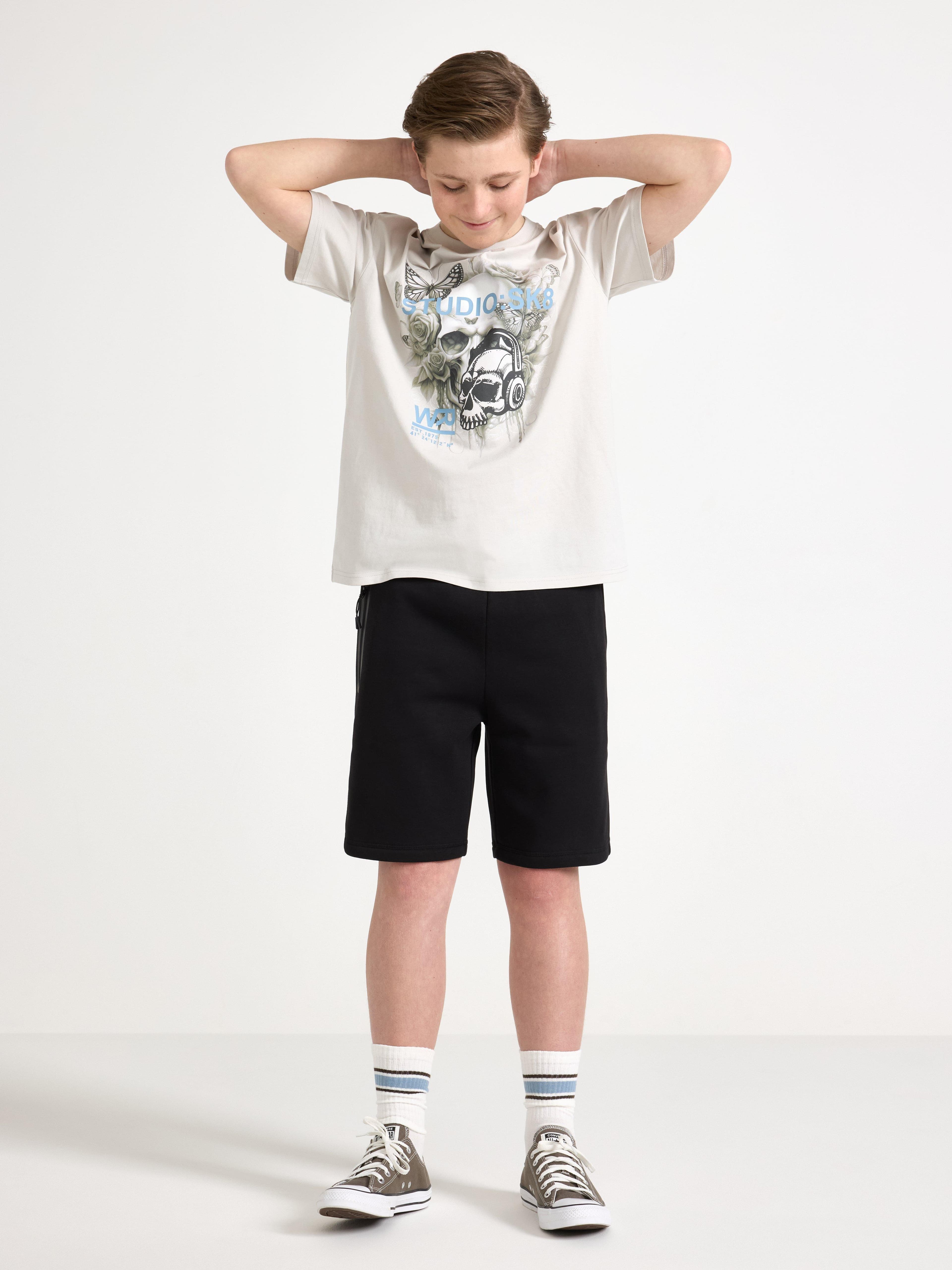 Shorts med föret innside