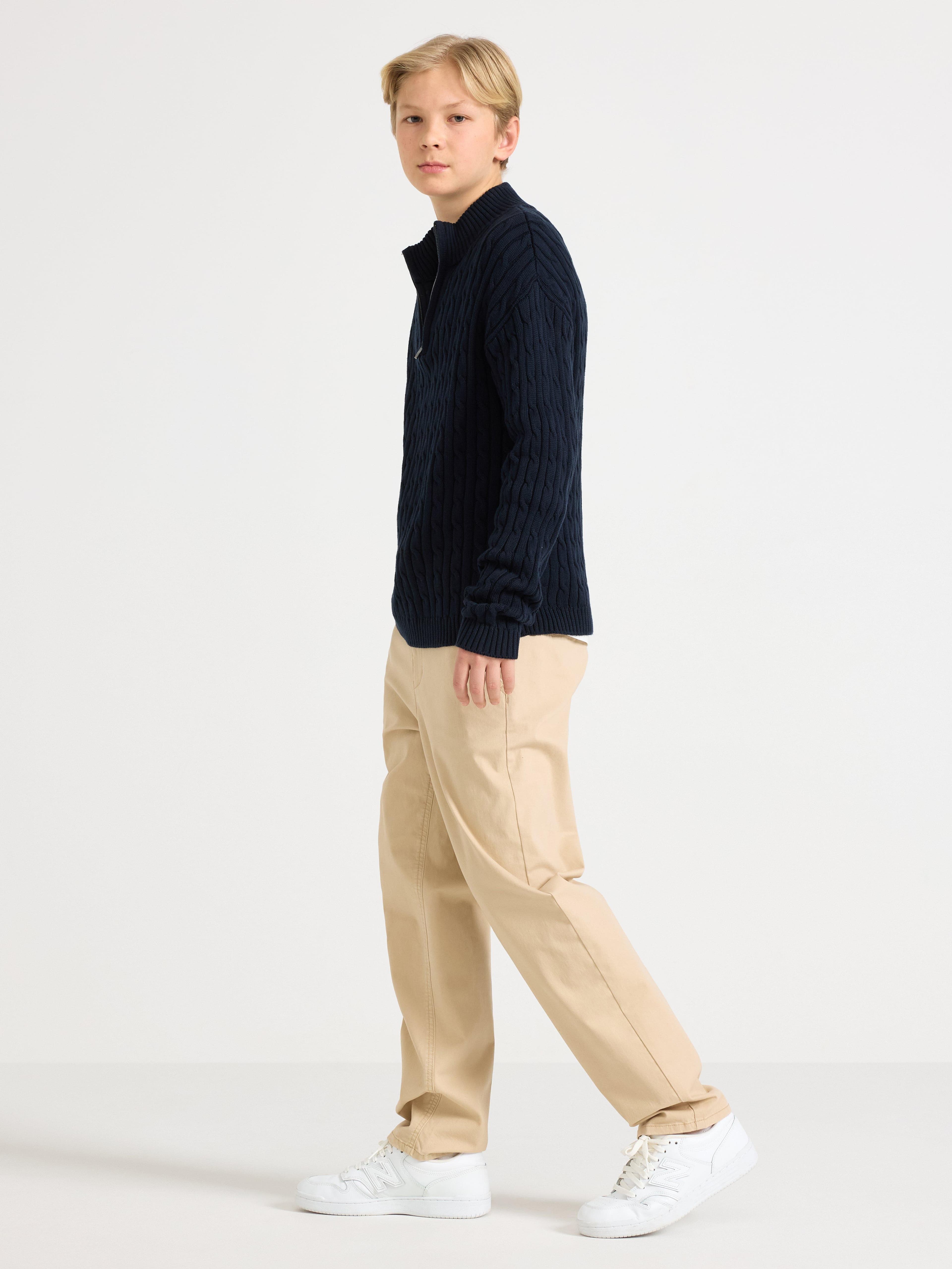 WILMER Wide leg  chinos