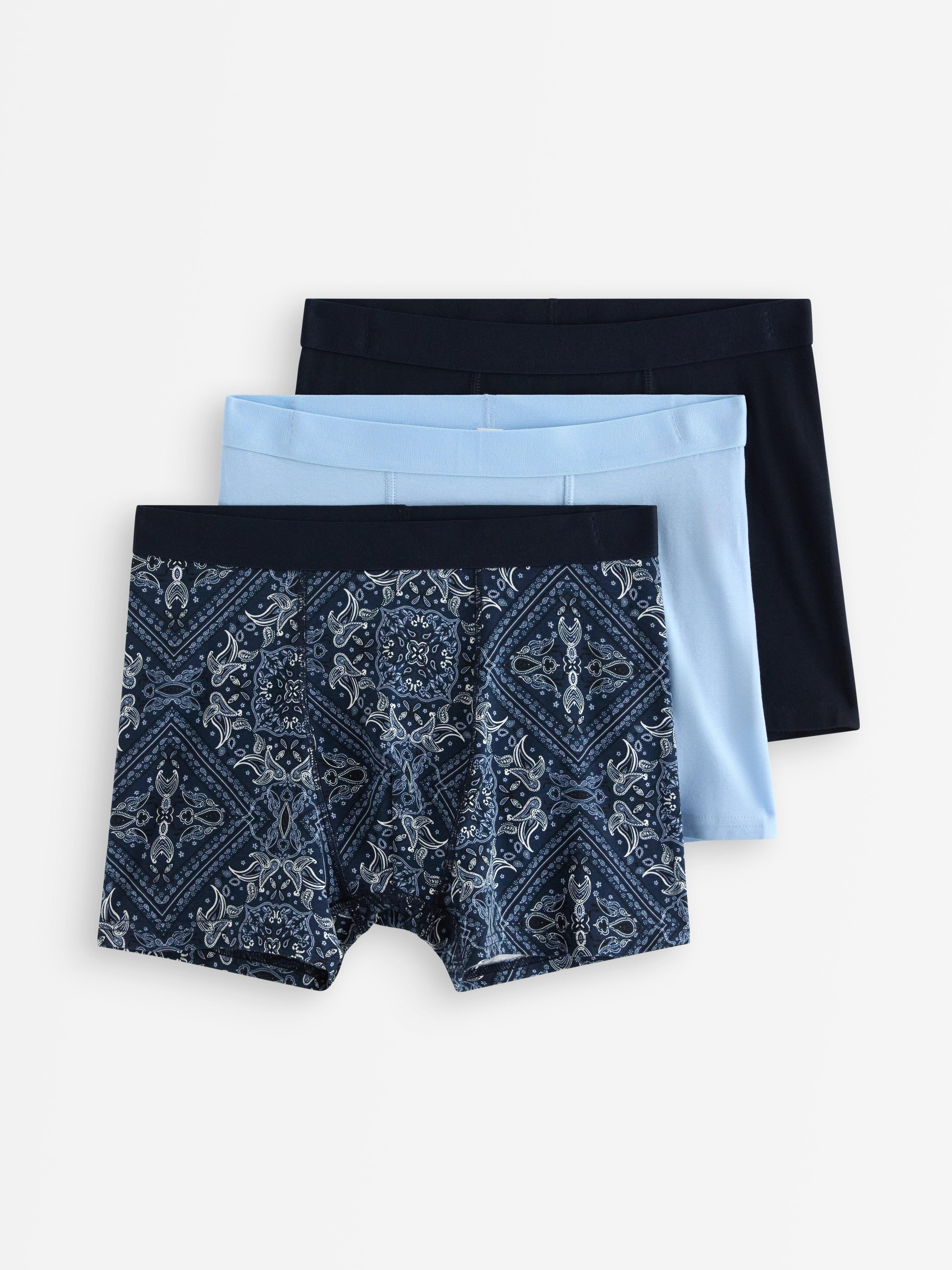 3-pakning boksershorts