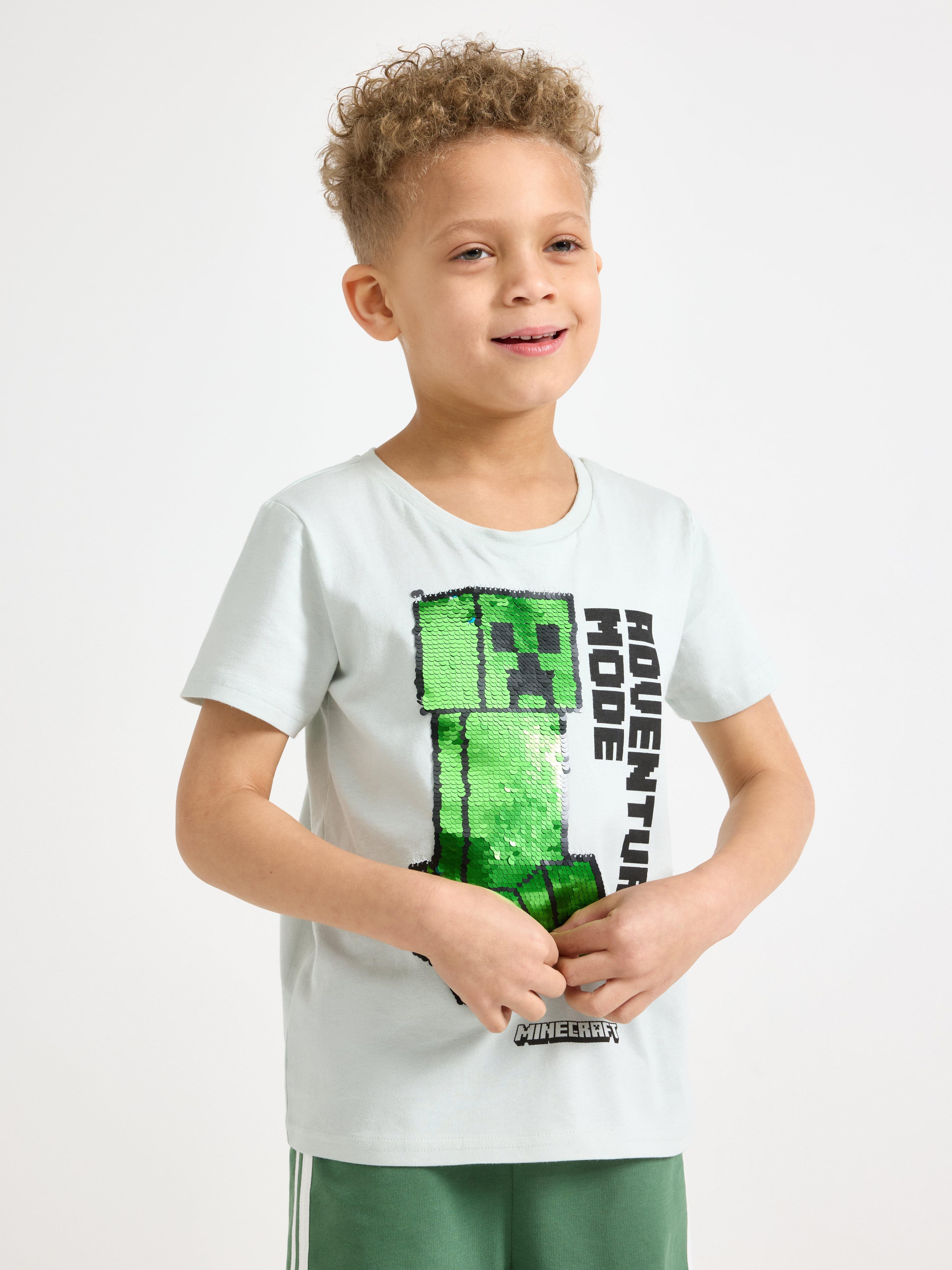 Minecraft T-skjorte