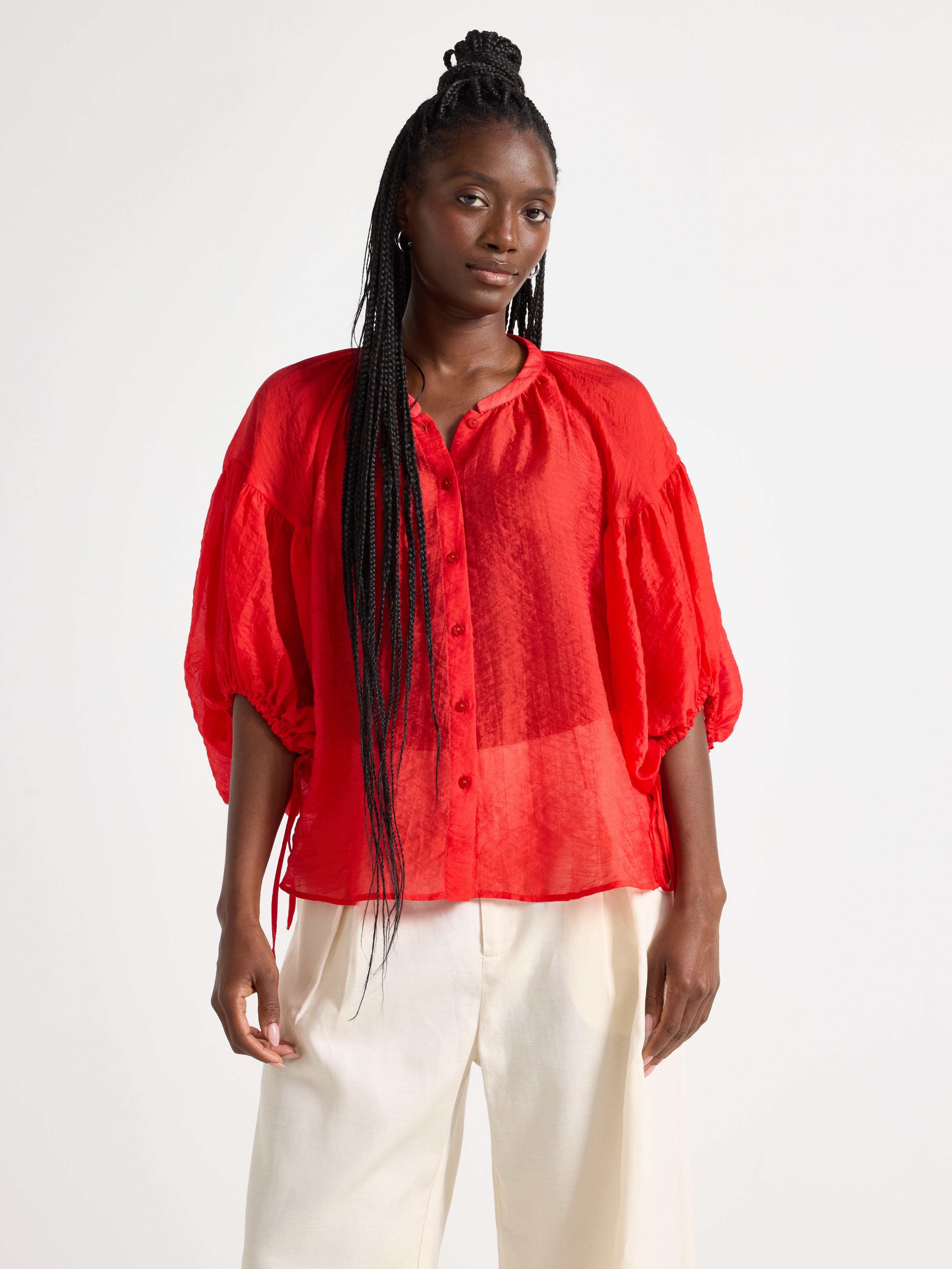 Kortermet bluse