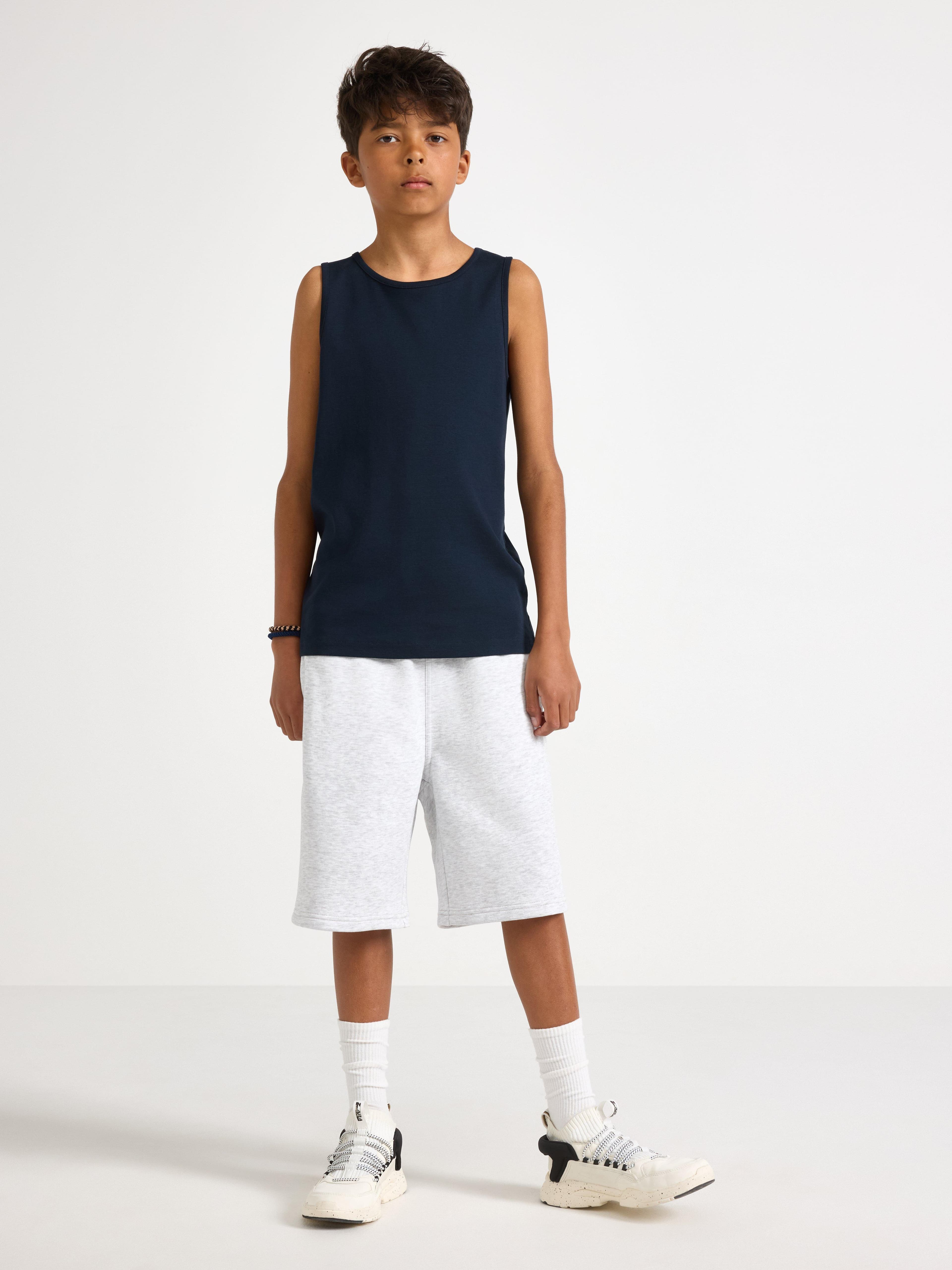 Sweatshorts med föret innside