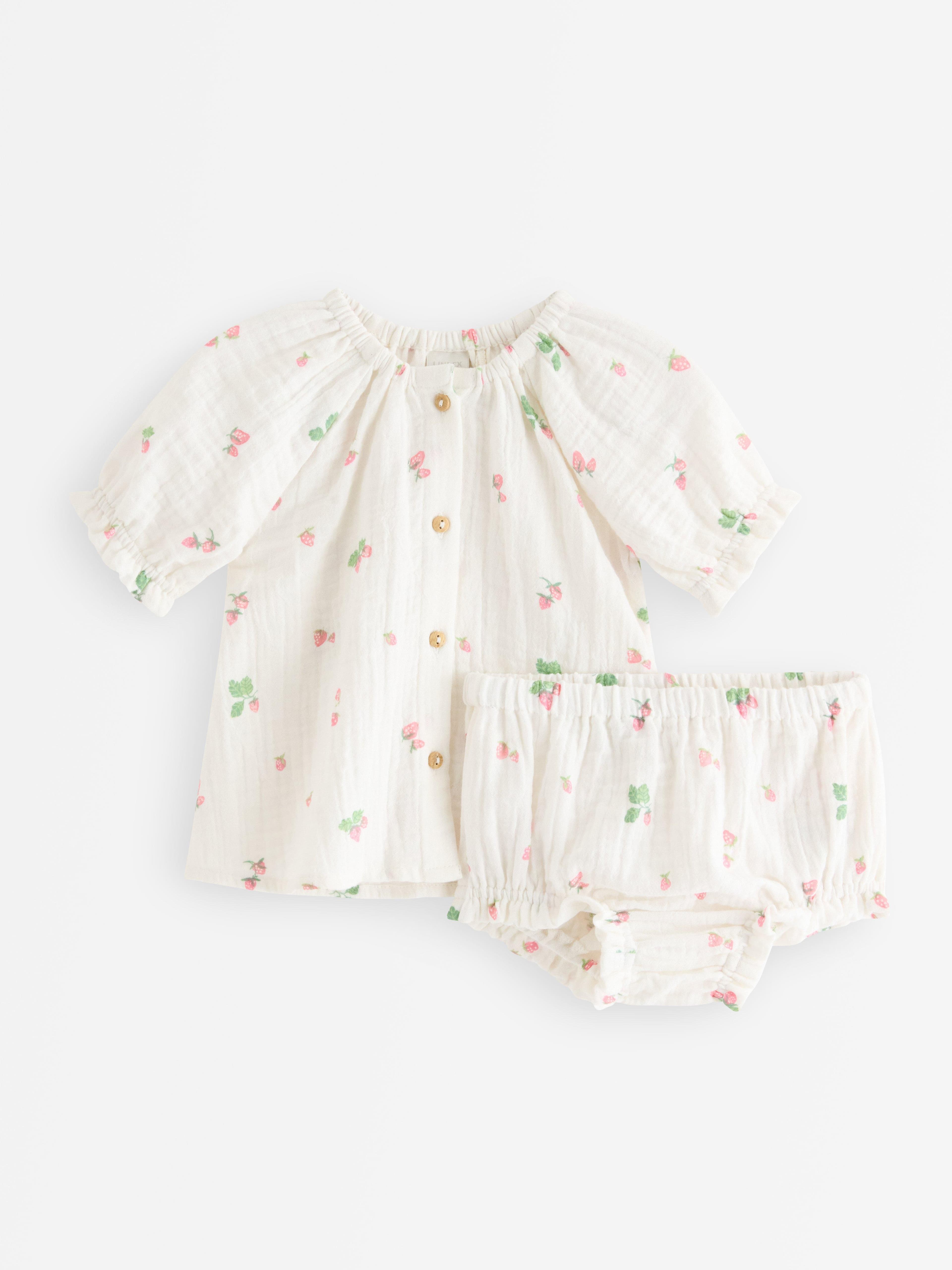 Sett - Bluse og bloomers