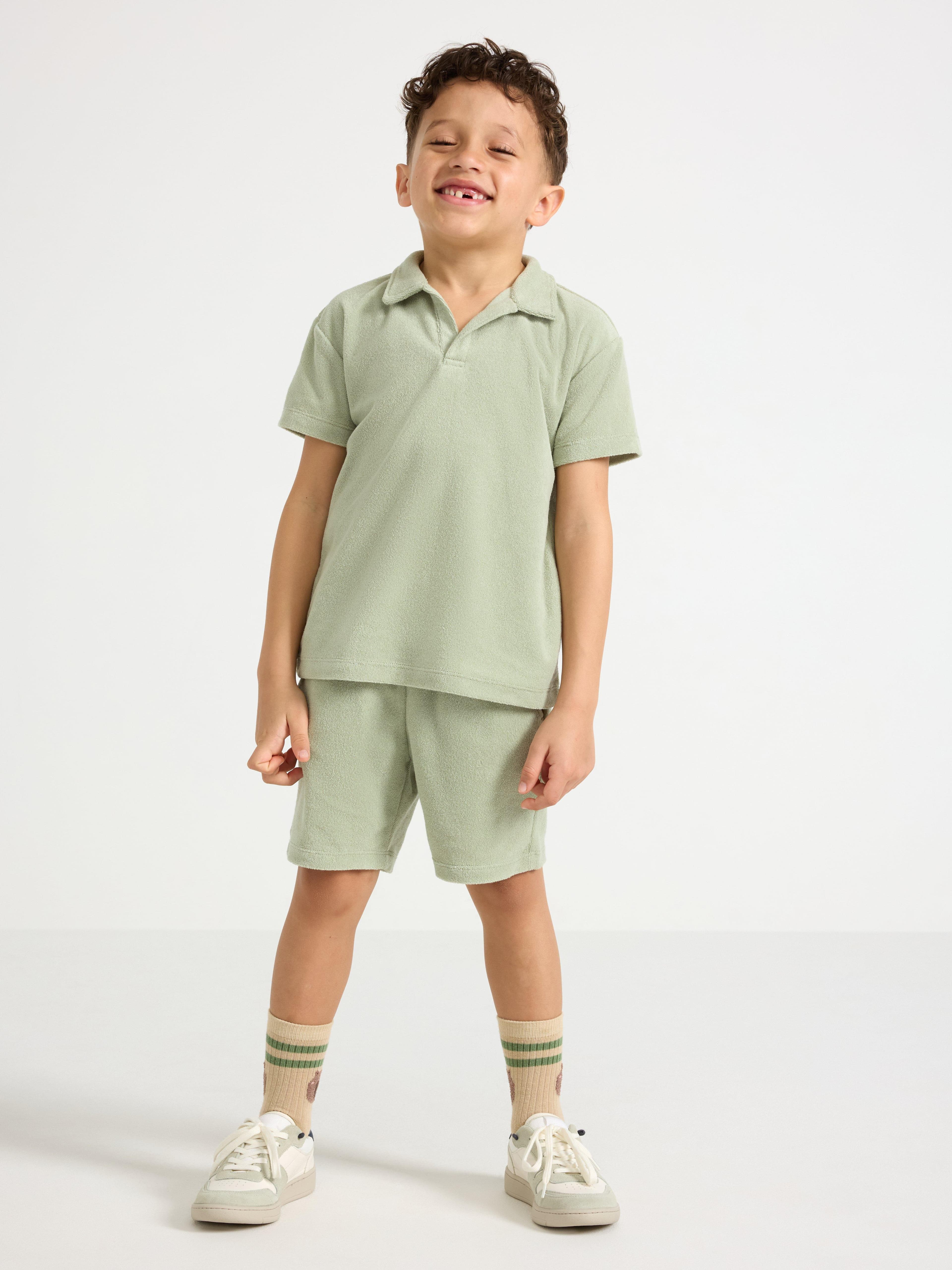 Shorts i frotté
