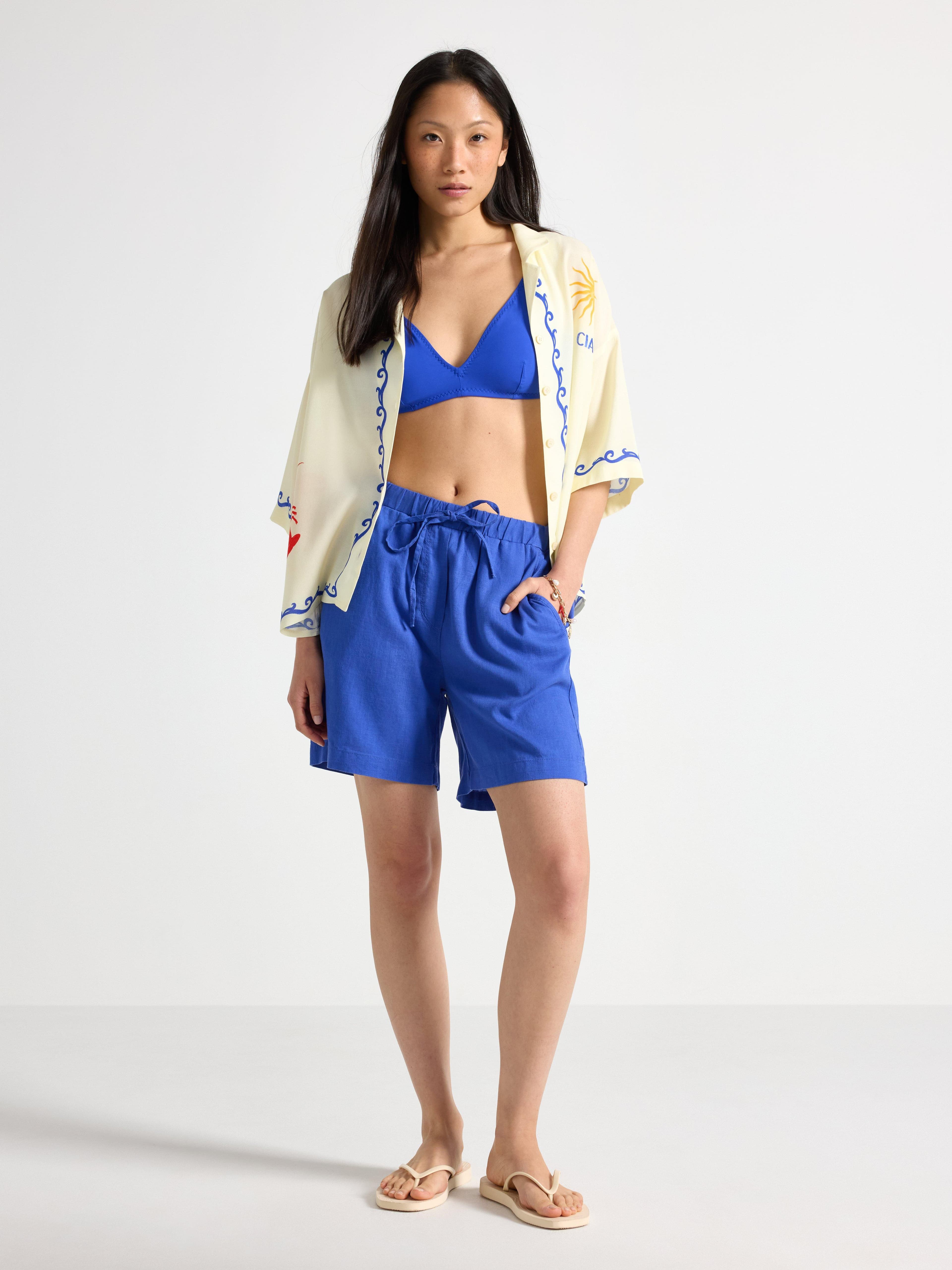 Shorts i linblanding