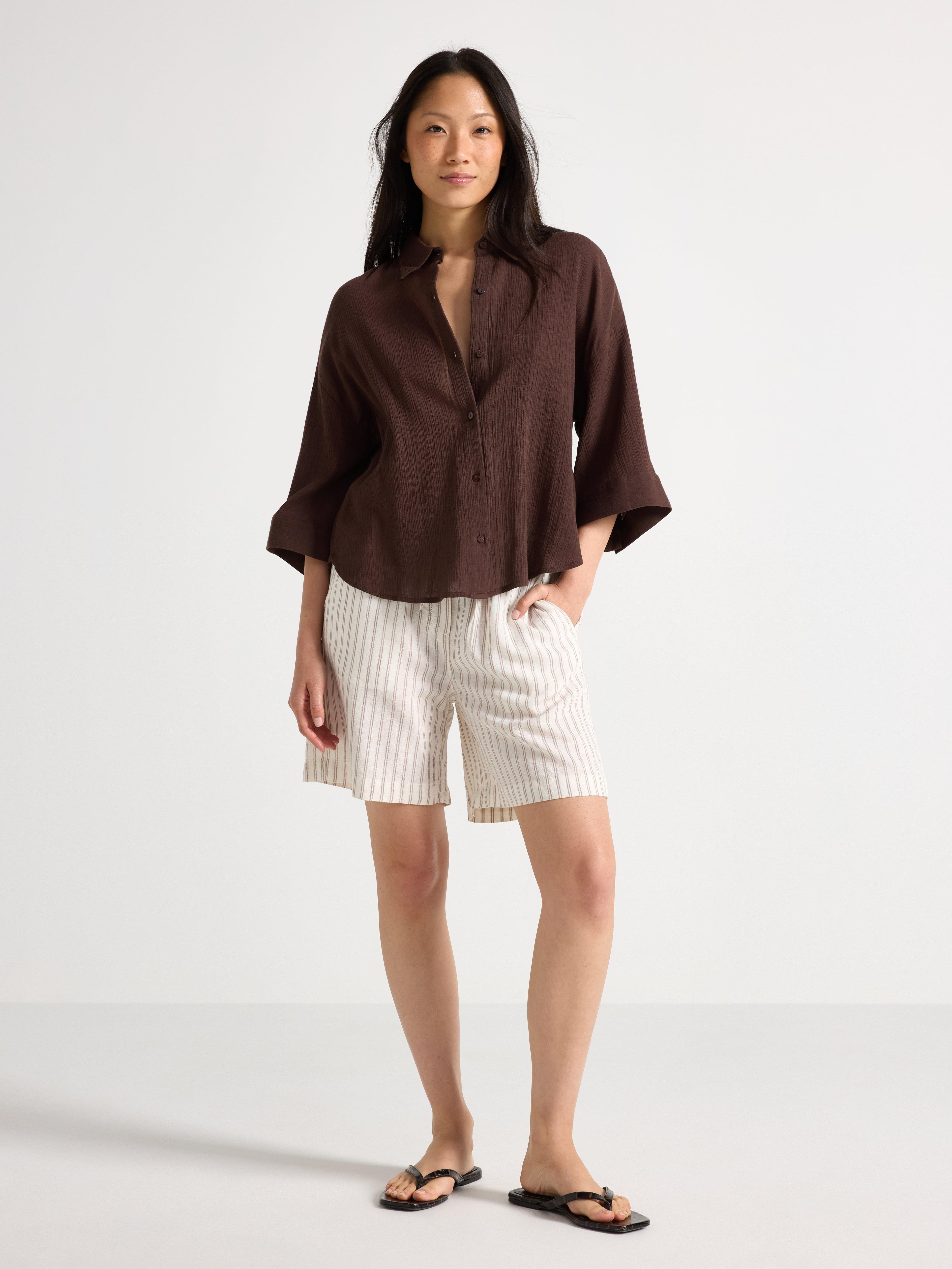 Shorts i linblanding