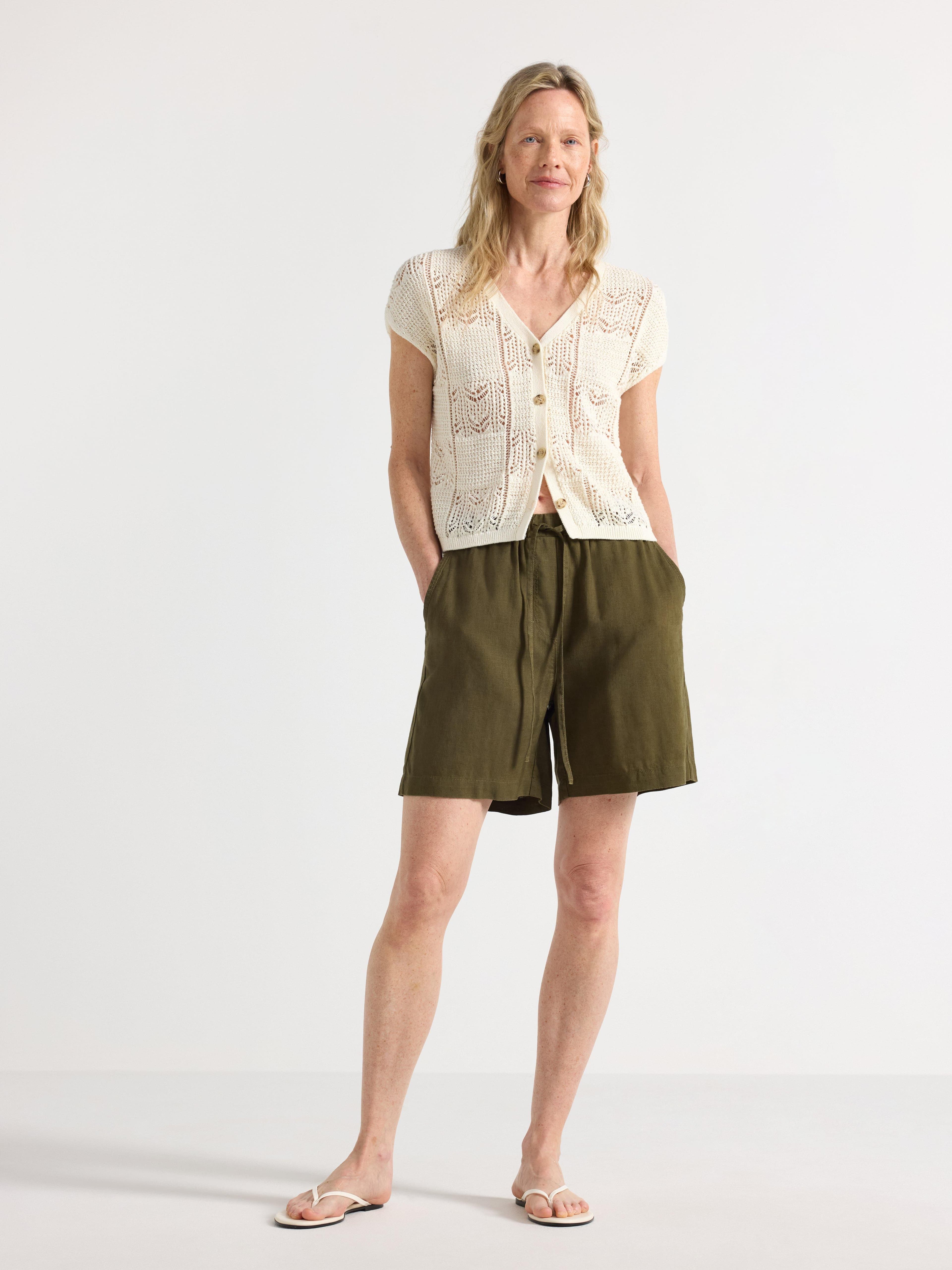 Shorts i linblanding