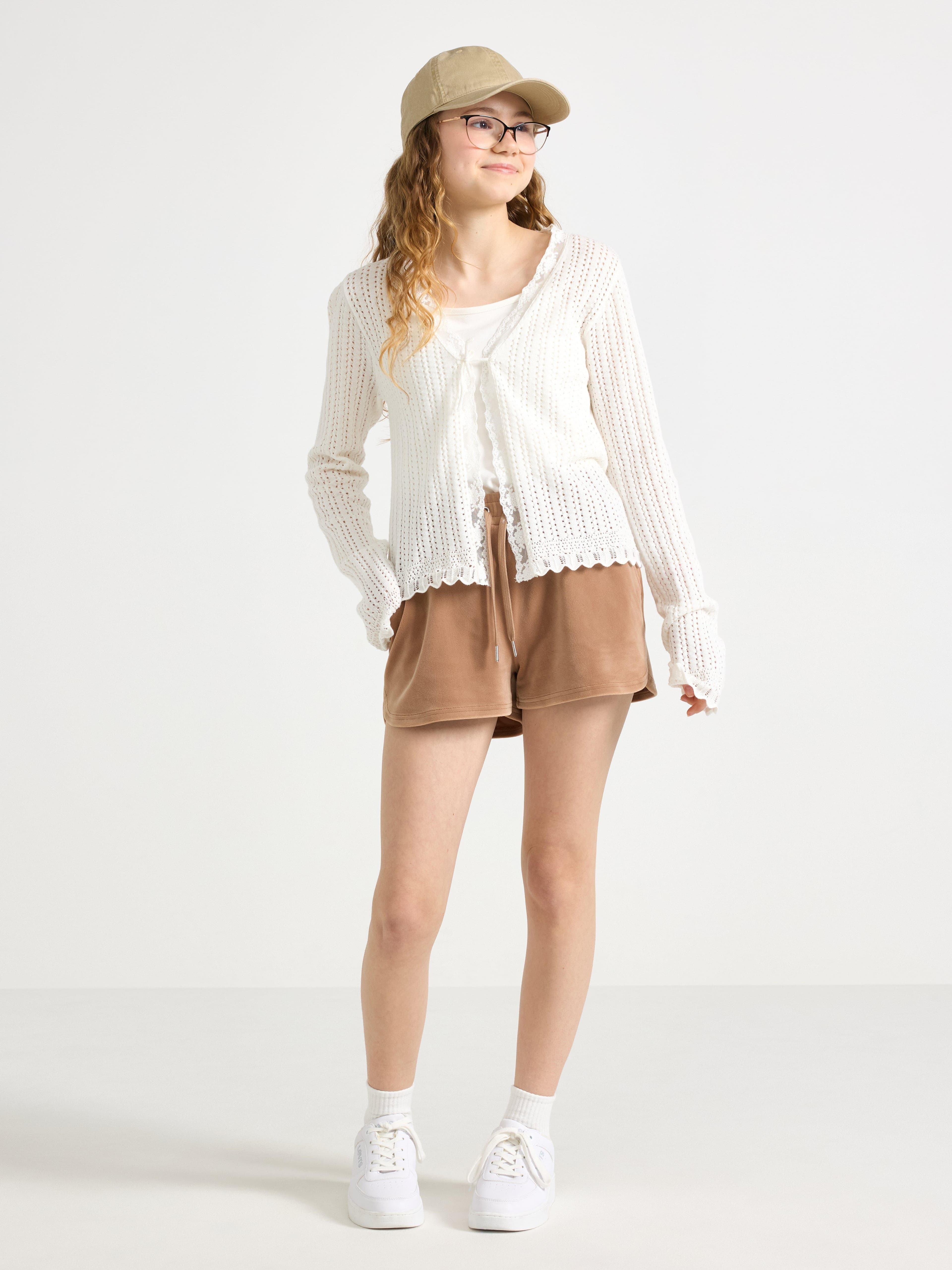 Shorts i velur