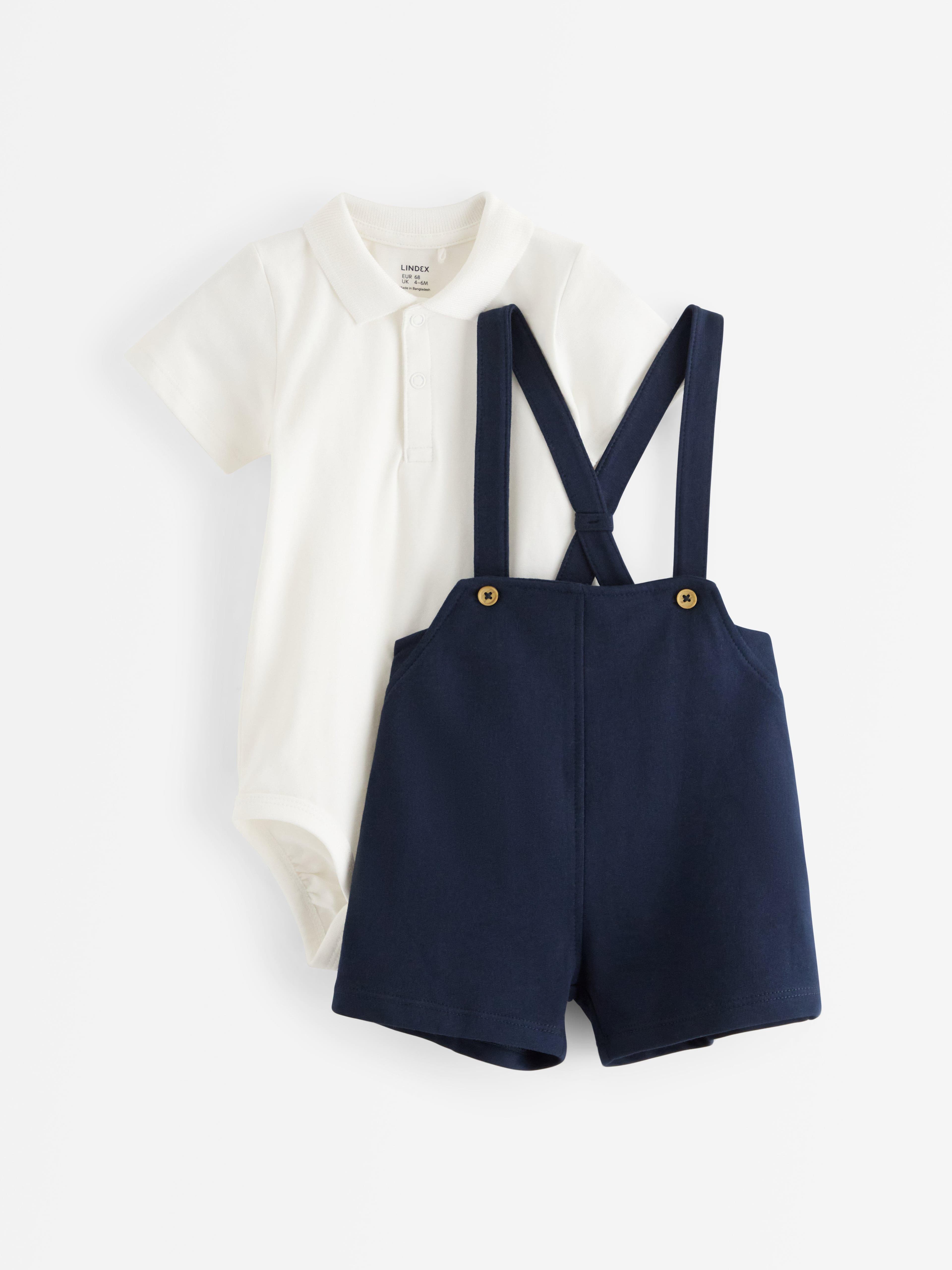 Sett - Body og Smekkeshorts