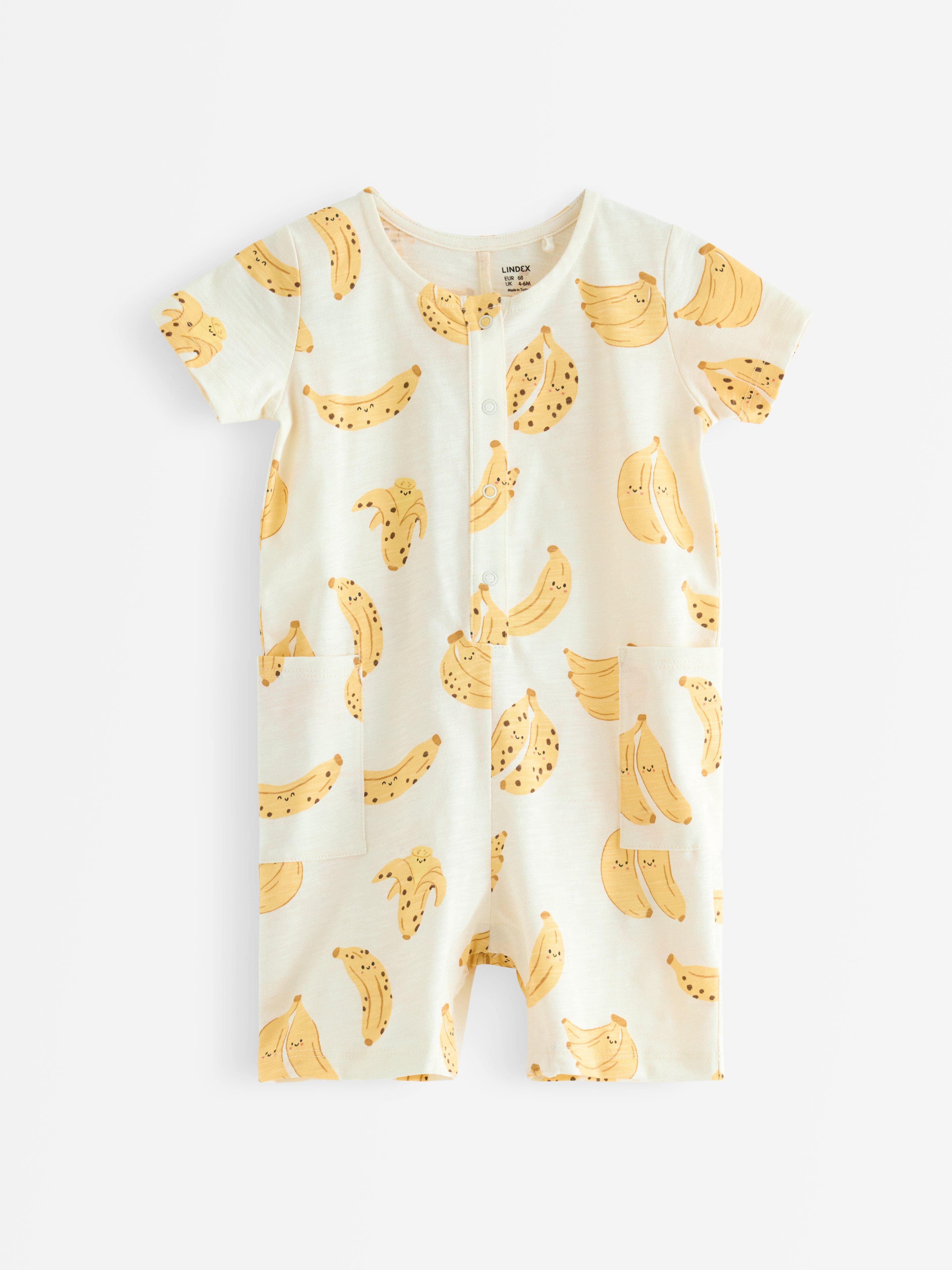 Jumpsuit i slub-jersey