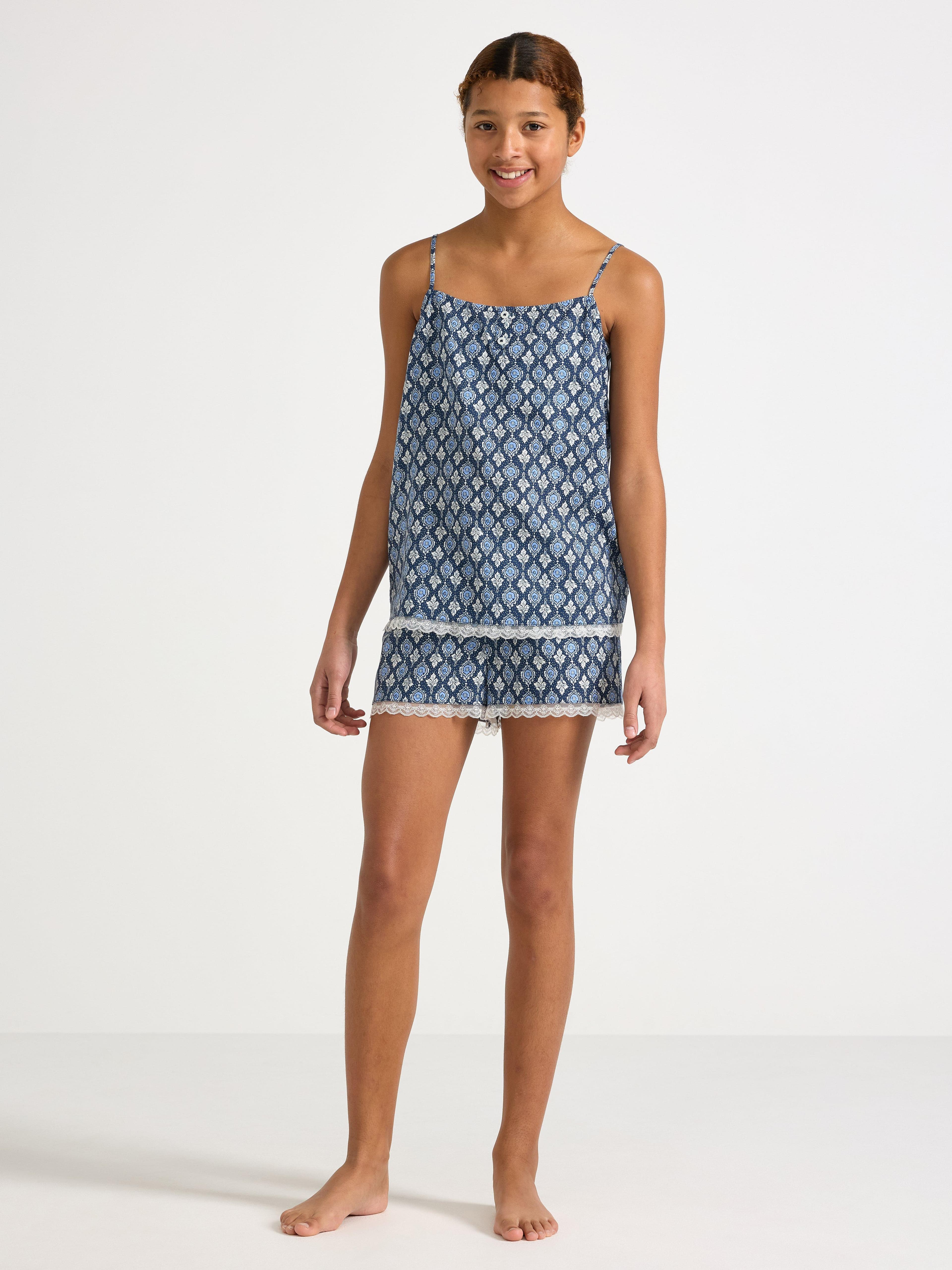 Vevet pyjamassett