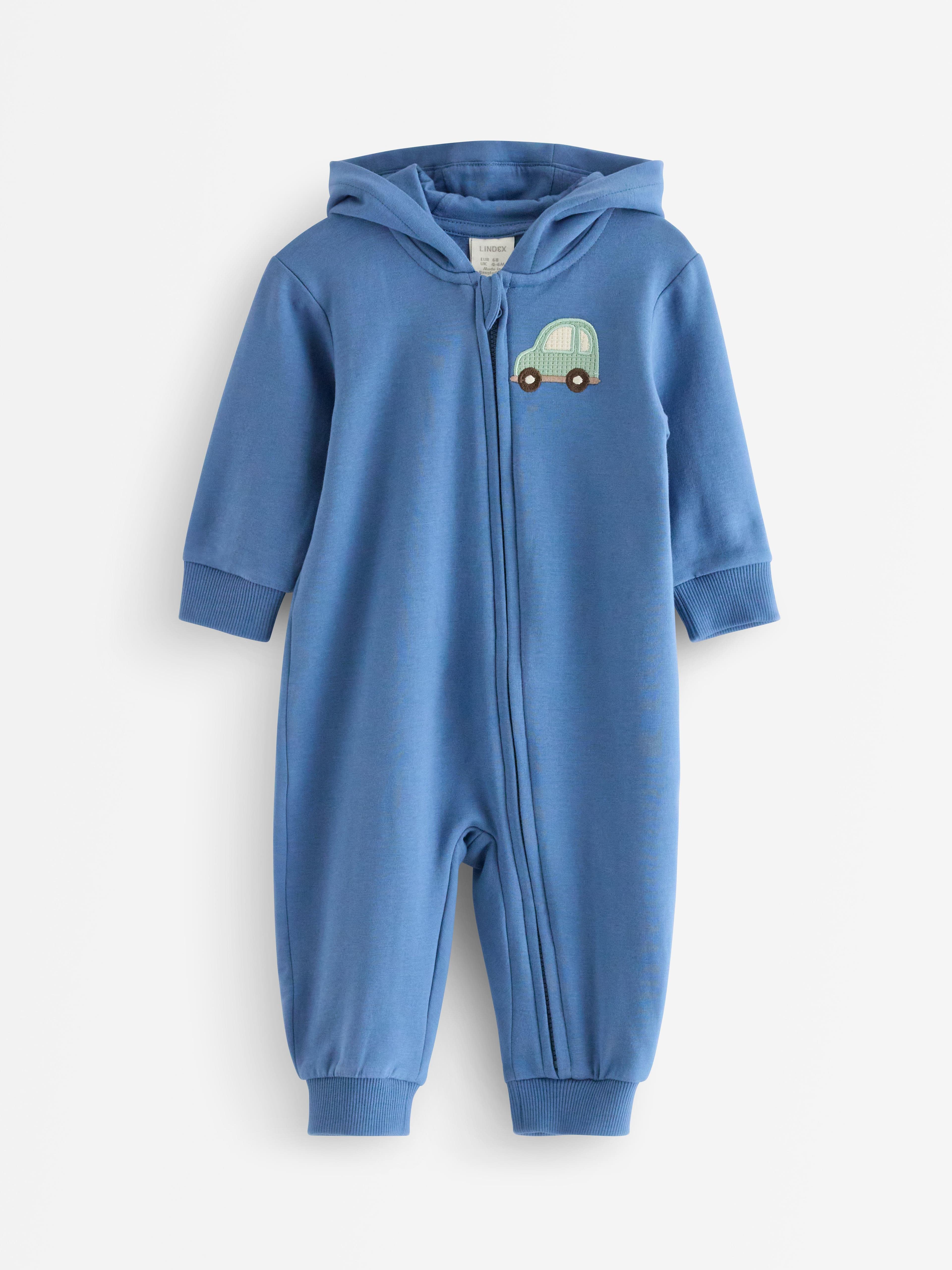 Jumpsuit med hette