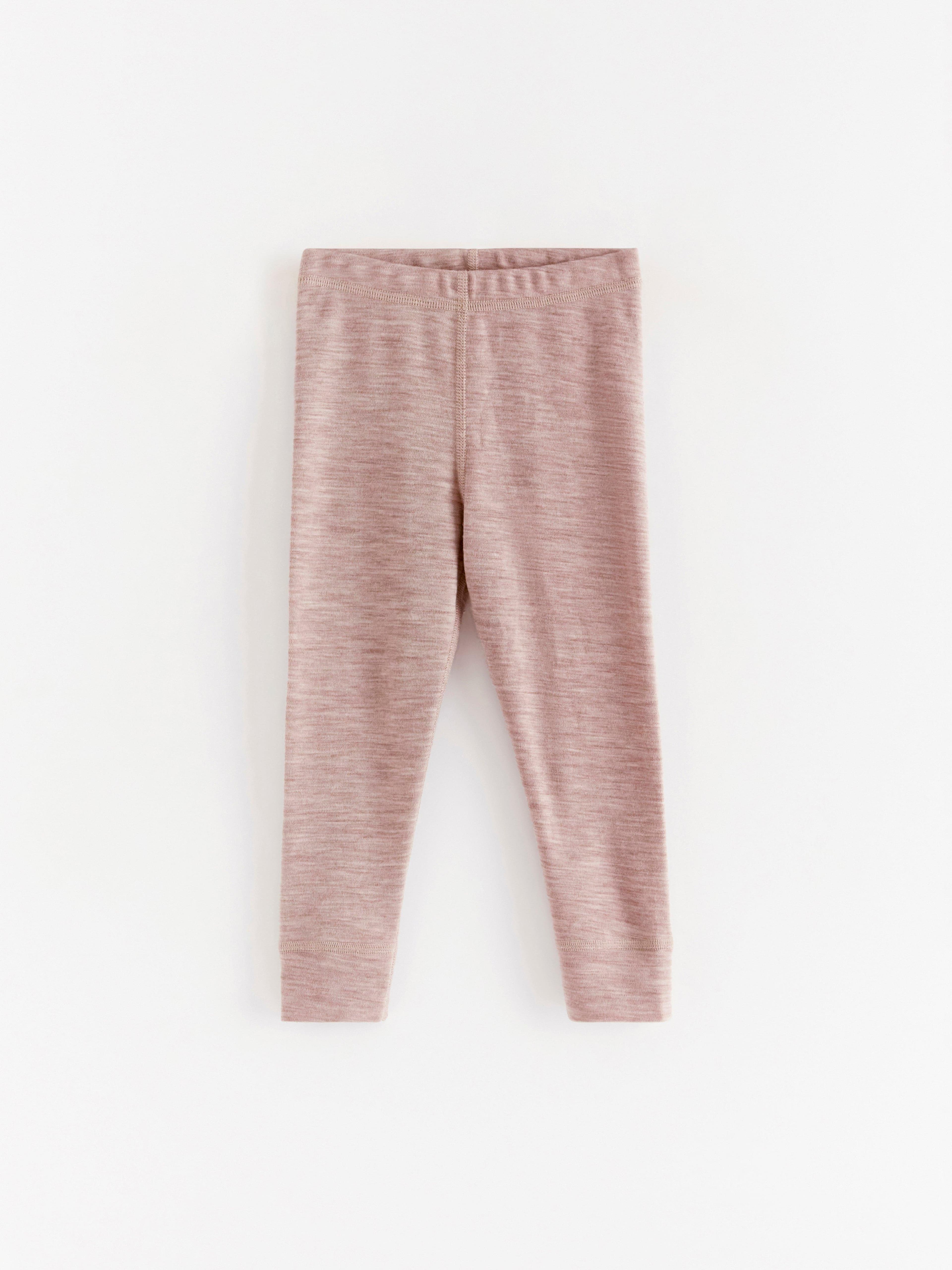 Leggings i merinoull