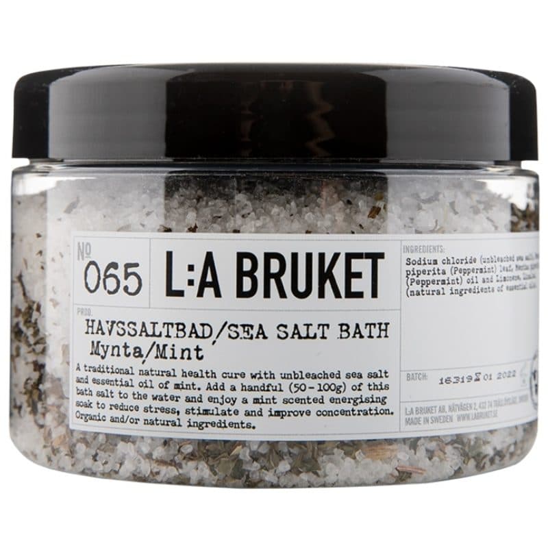 L:a Bruket 065 Sea Salt Bath Mint 450 g