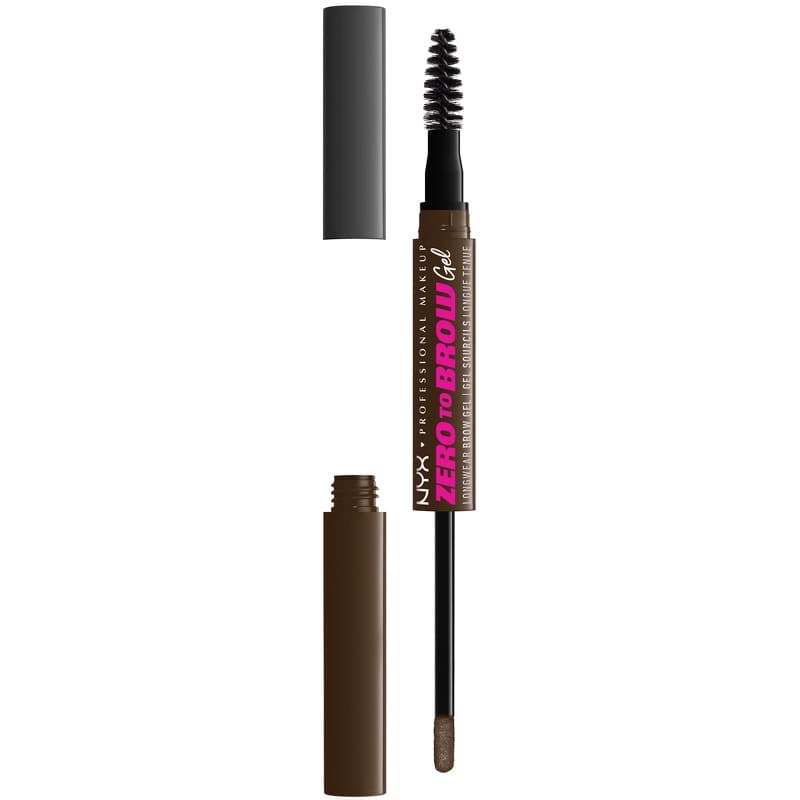 NYX Professional Makeup Zero To Brow Longwear Brow Gel 2 ml - 07 Espresso