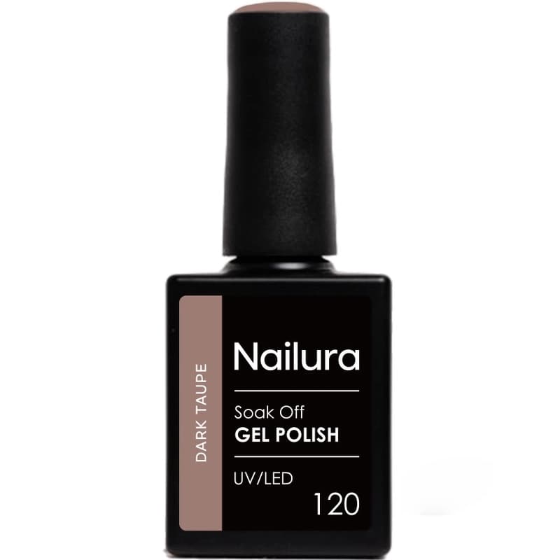 Nailura Gel Polish 10 ml - 120 Dark Taupe