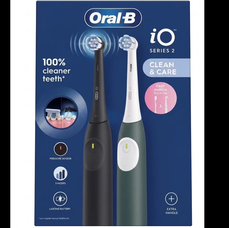 Oral-B iO2 Duo - Black & Green