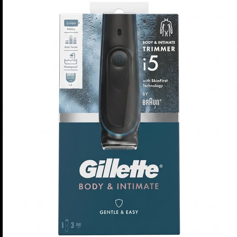 Gillette I5 Body & Intimate - Black
