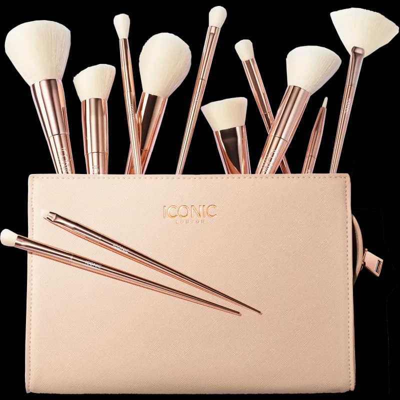 ICONIC LONDON Ultimate Dry Brush Kit 12 pcs