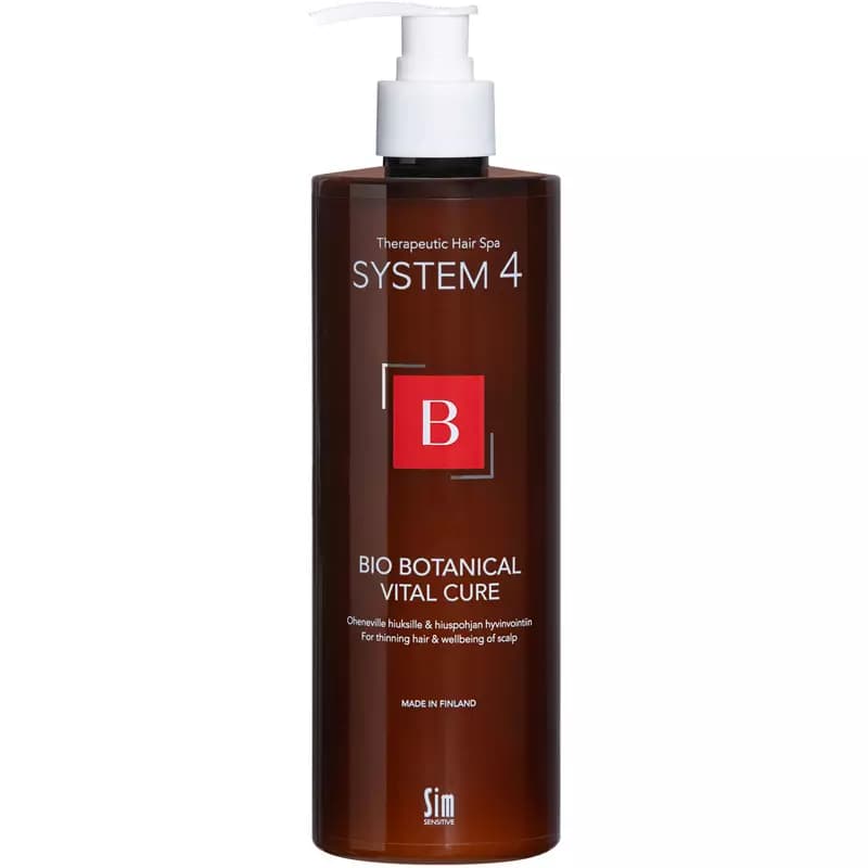 System 4 B Bio Botanical Vial Cure For Hair Loss 500 ml