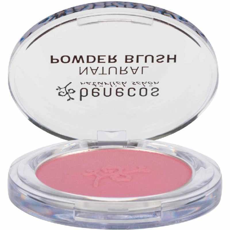 Benecos Natural Powder Blush 5 g - Mallow Rose