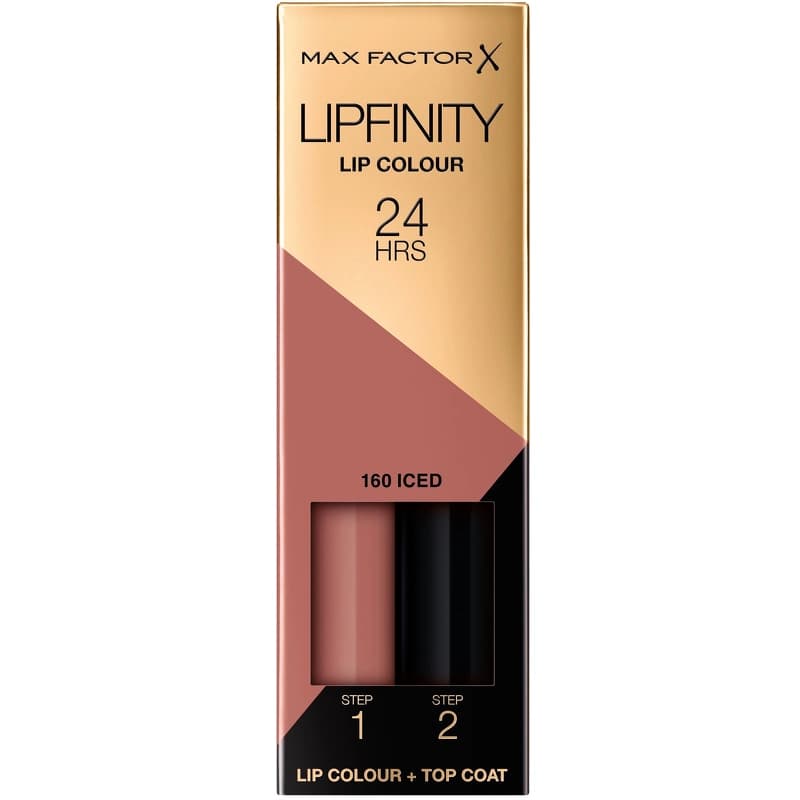 Max Factor Lipfinity 2-step Long Lasting Lipstick 2,3 ml - 160 Iced