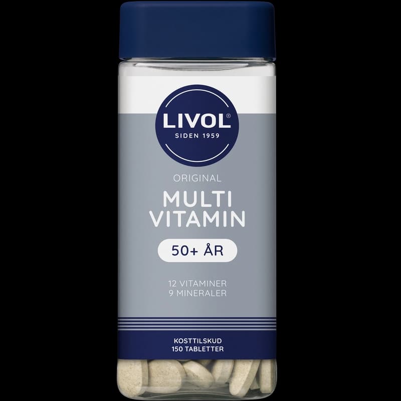 Livol Multivitamin 50+ 150 pieces