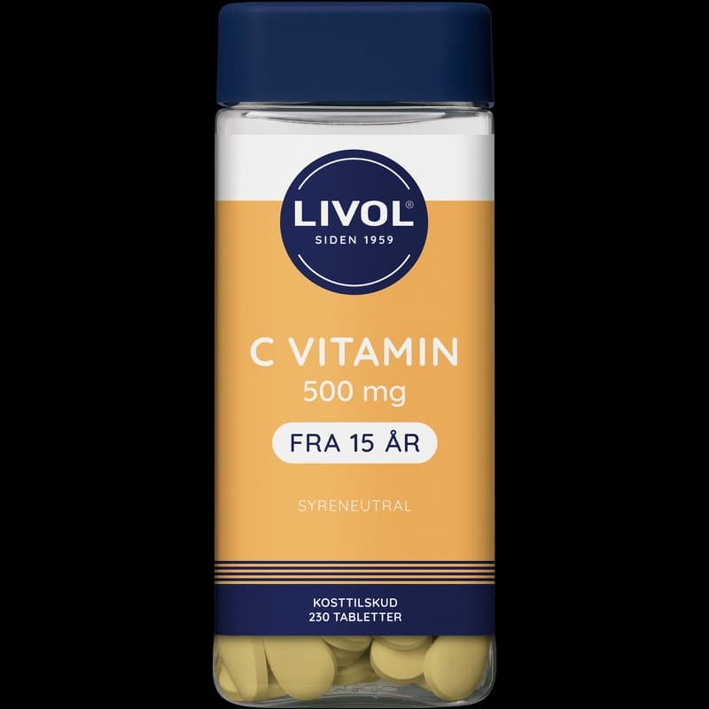Livol C-vitamin 230 pieces
