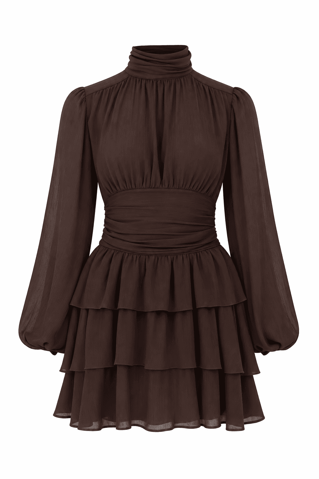 Milla Mini Ruffle Dress - Hazel