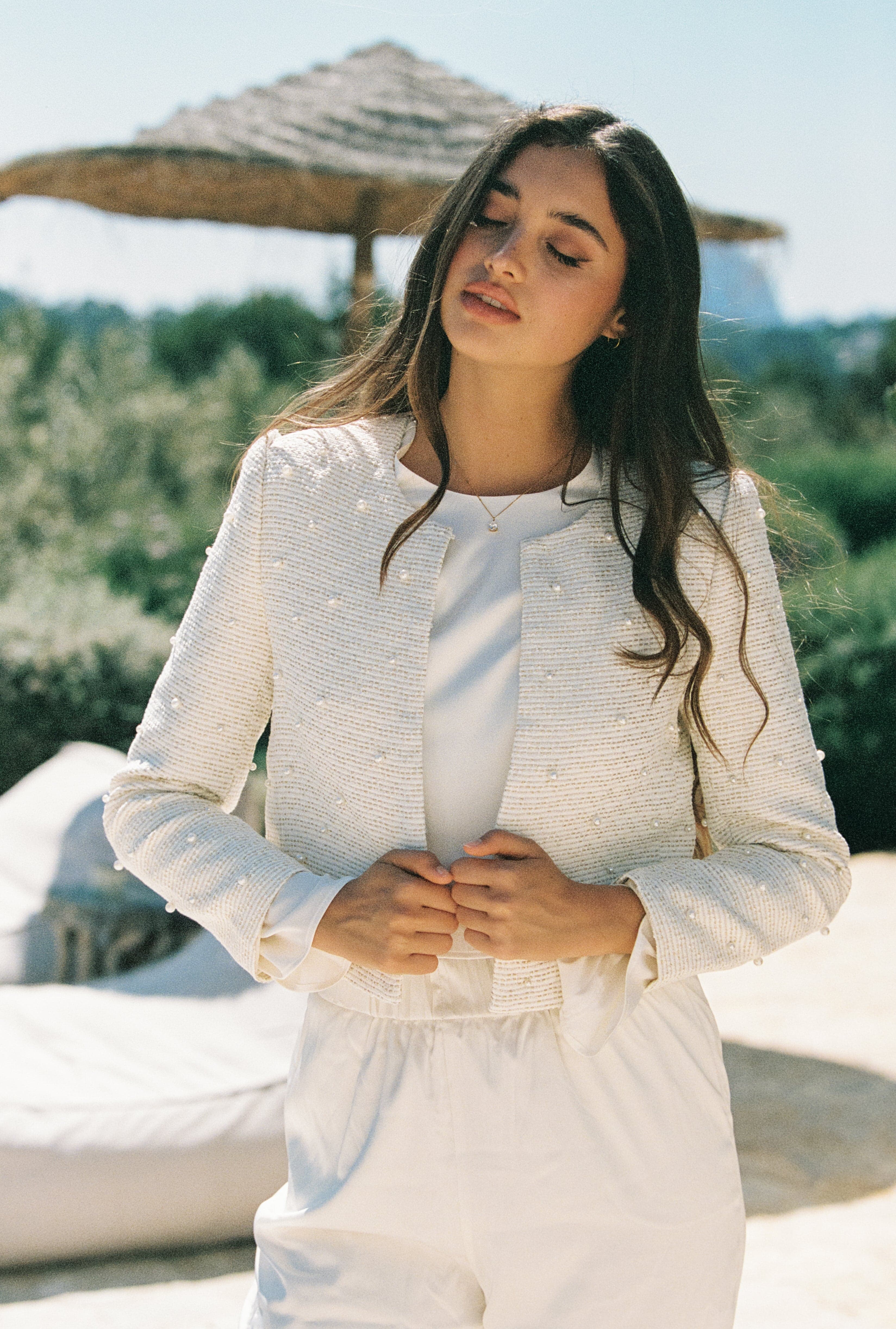 Flora Jacket - Crème